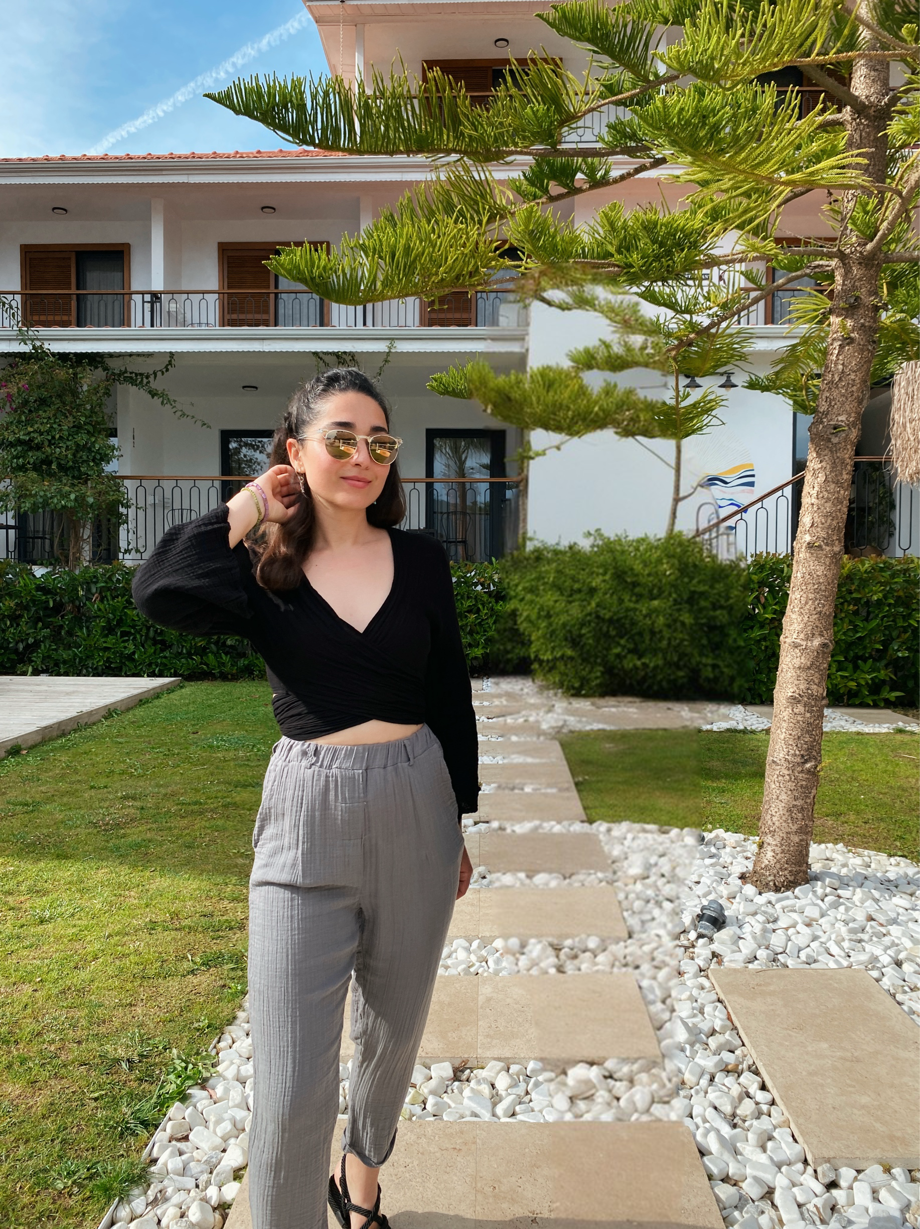 Lichi Pantolon DARK GREY