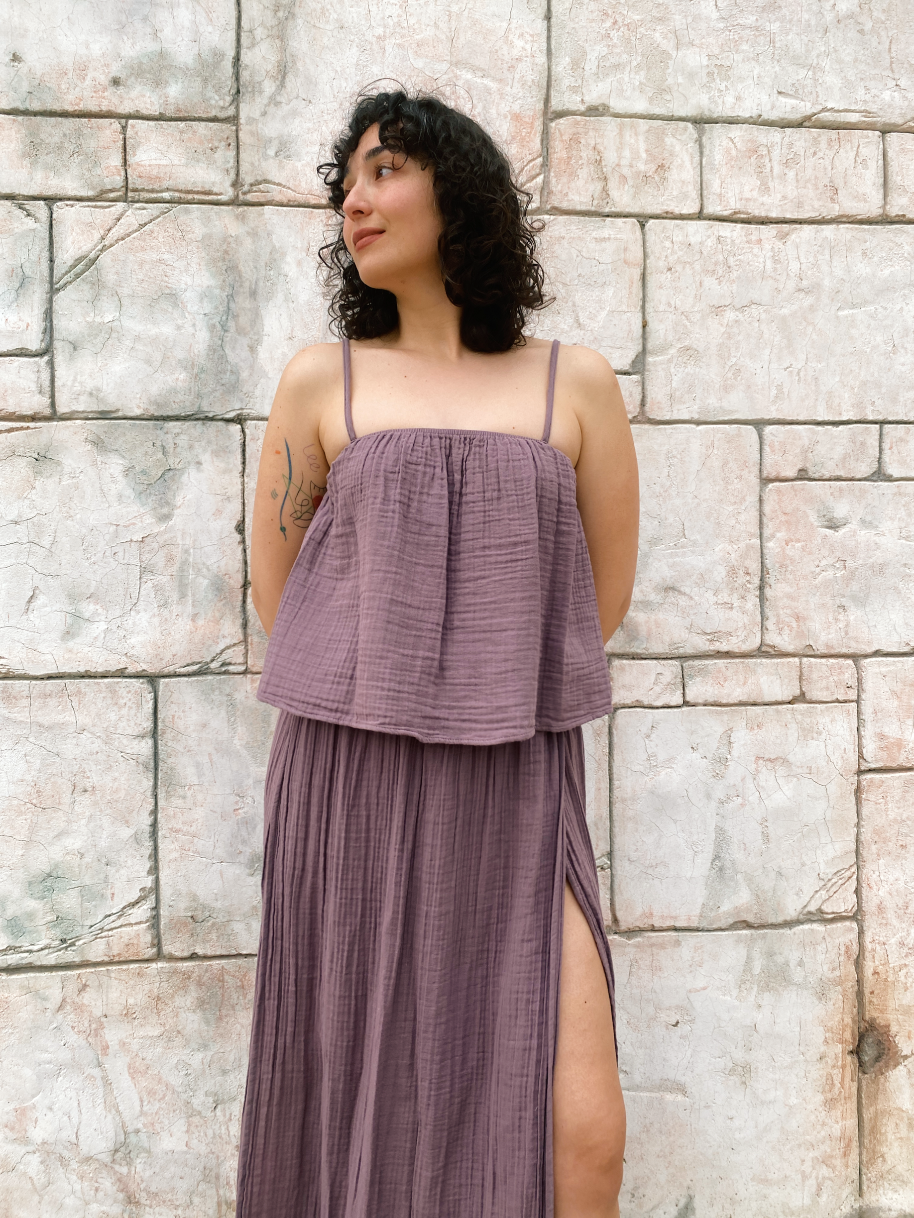 Lina Bluz TWİLİGHT MOUVE