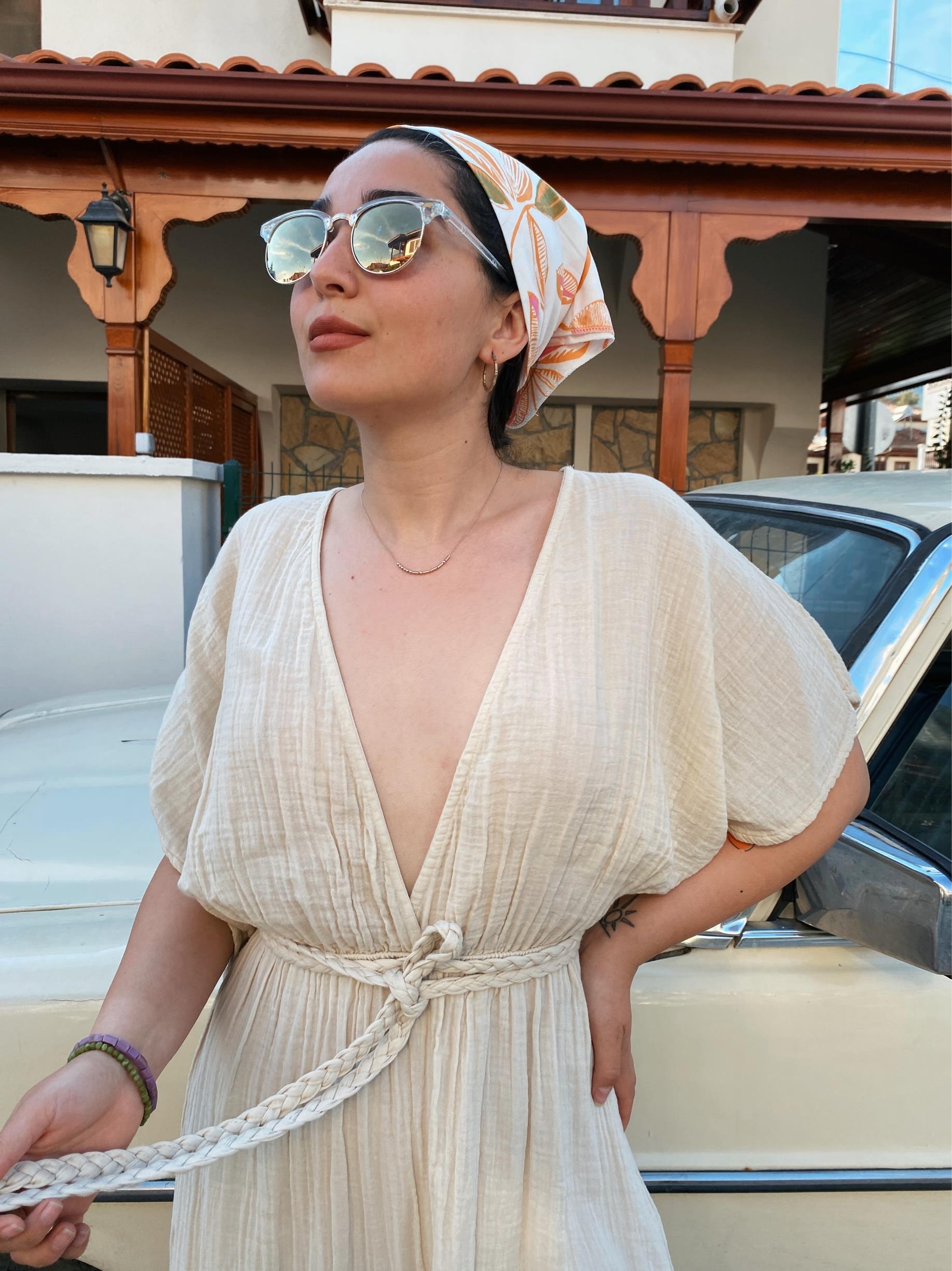 Mahperi Elbise-BEİGE