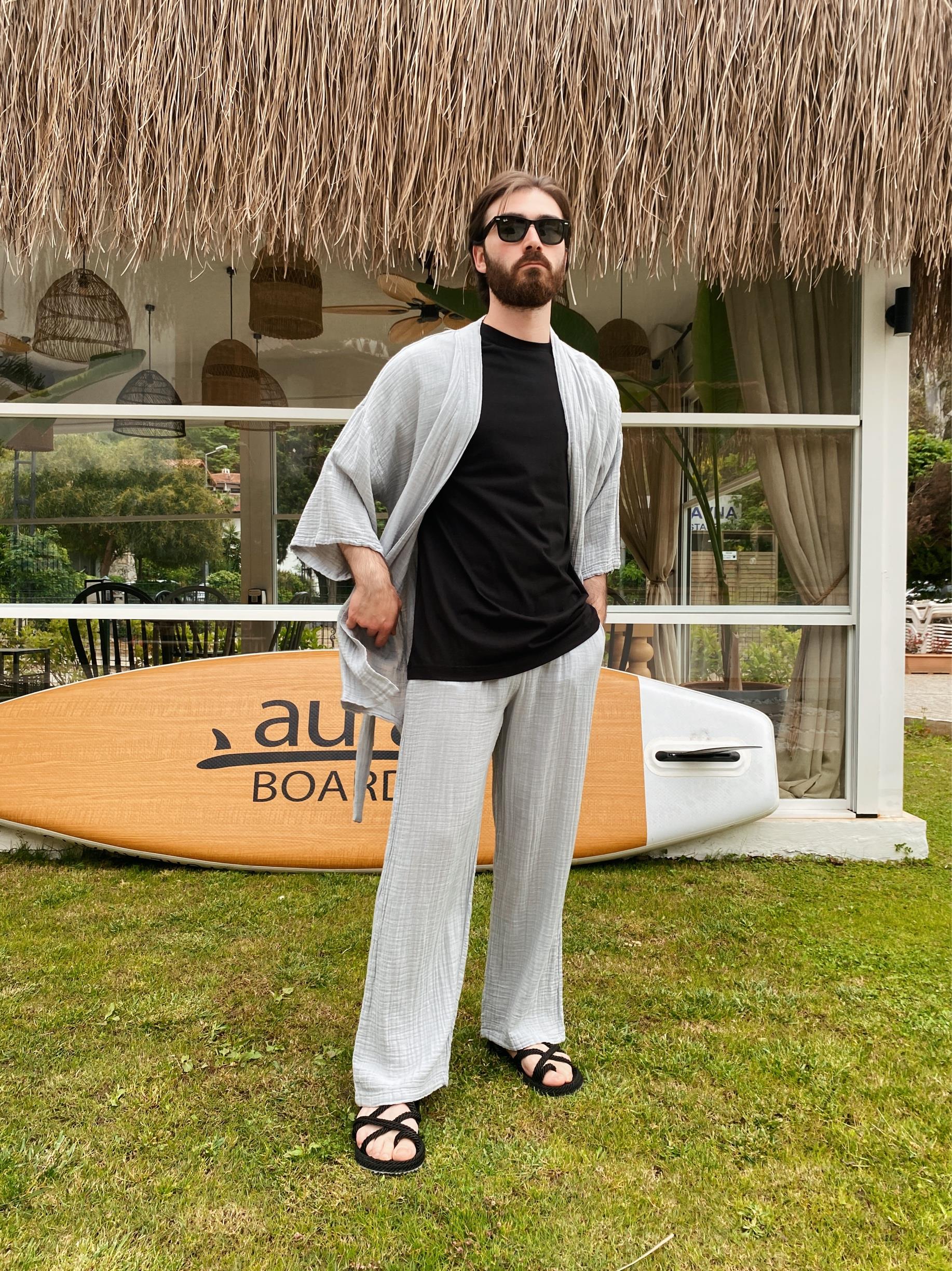 Margarit Pantolon-LİGHT GREY