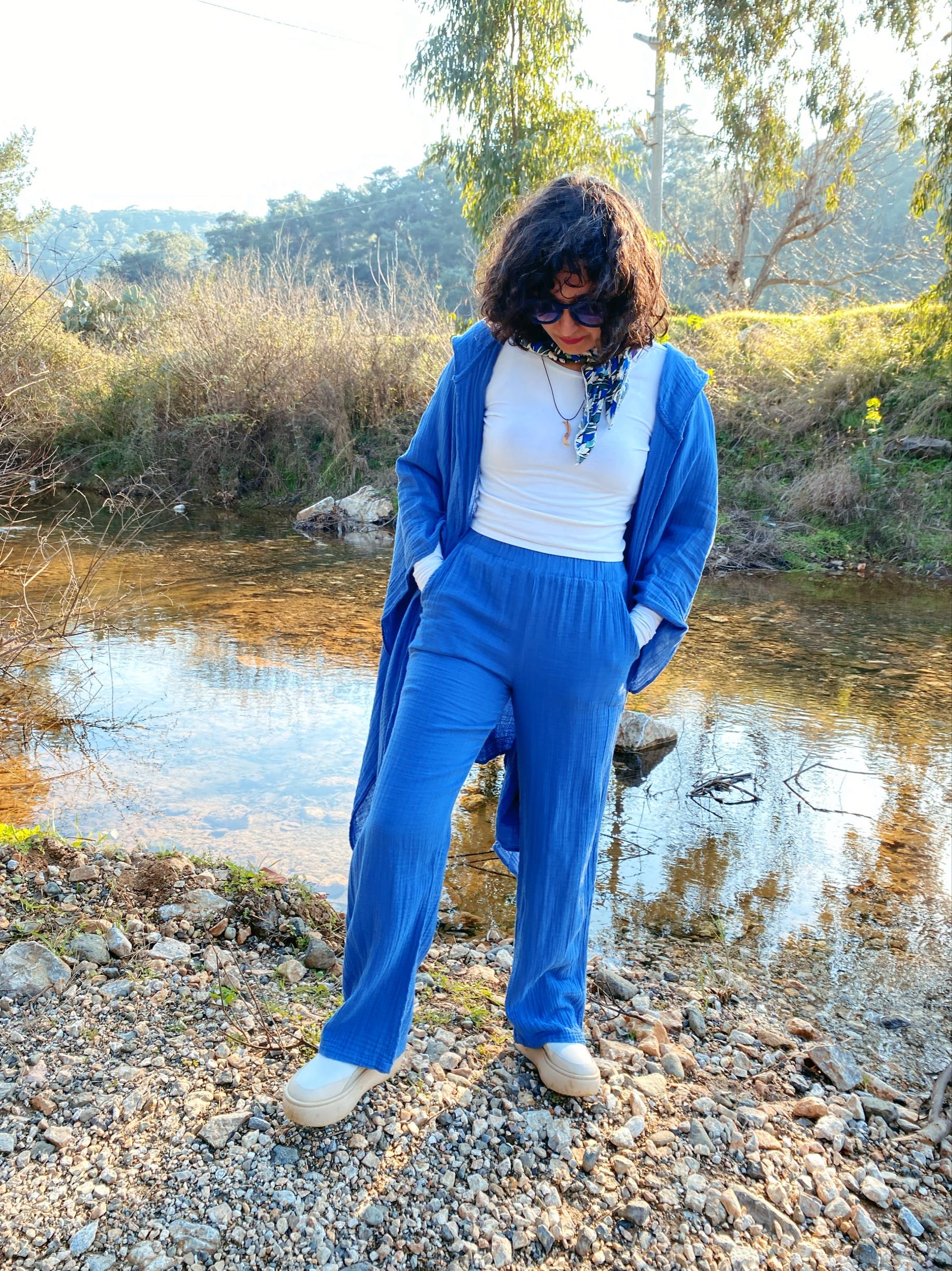 Margarit Pantolon-MOONLİGHT BLUE