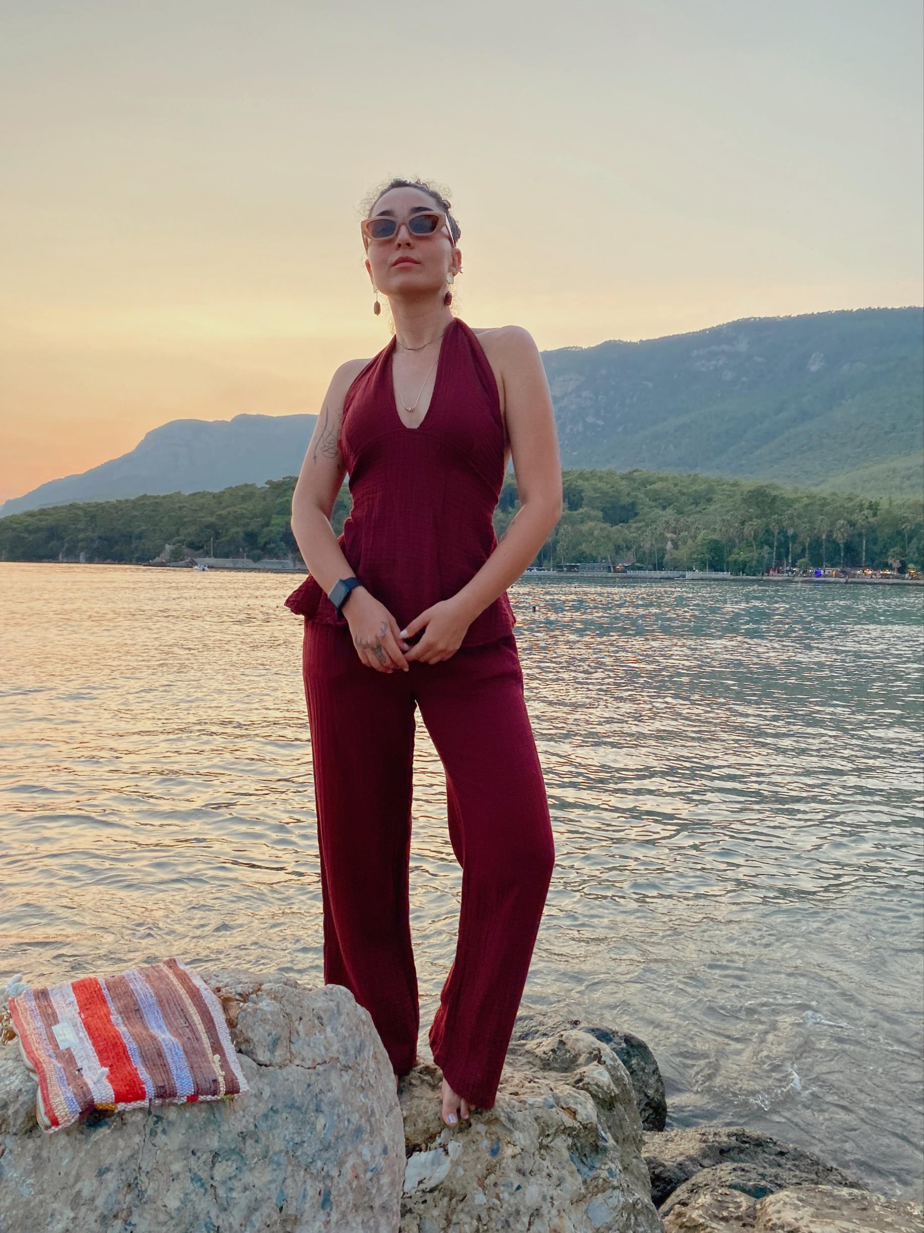 Margarit Pantolon-RUBY WİND WİNE