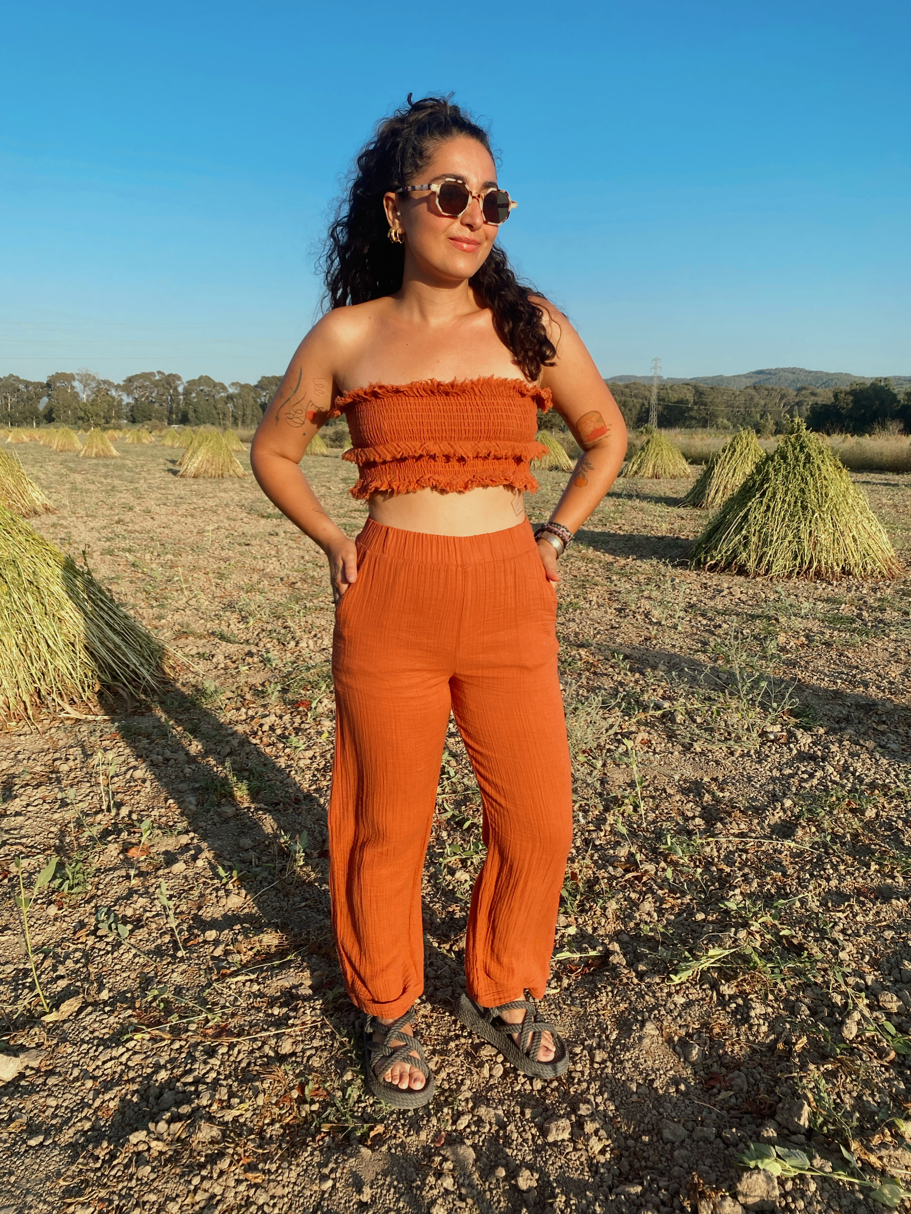 Margarit Pantolon TERRACOTTA