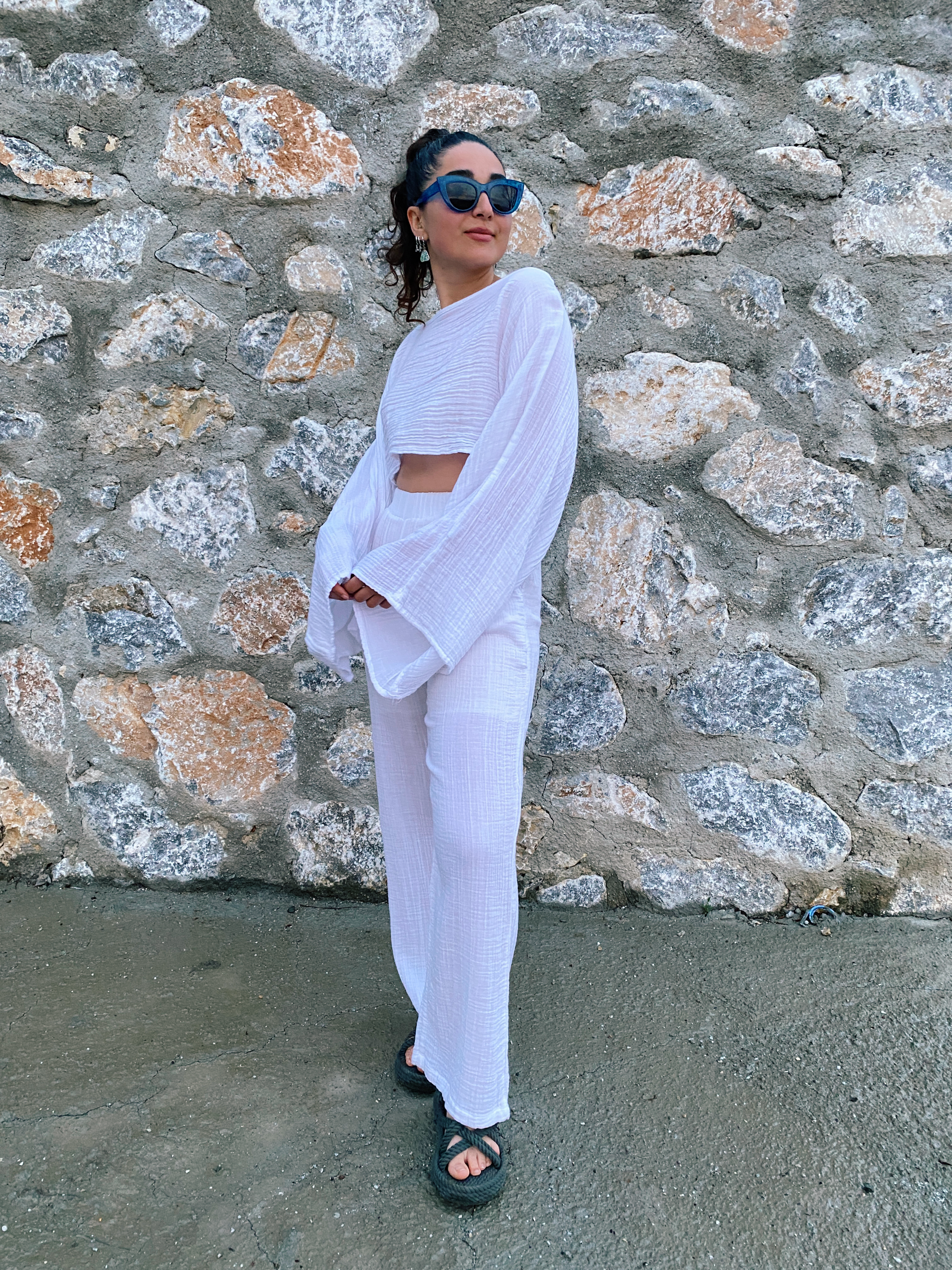 Margarit Pantolon-WHİTE