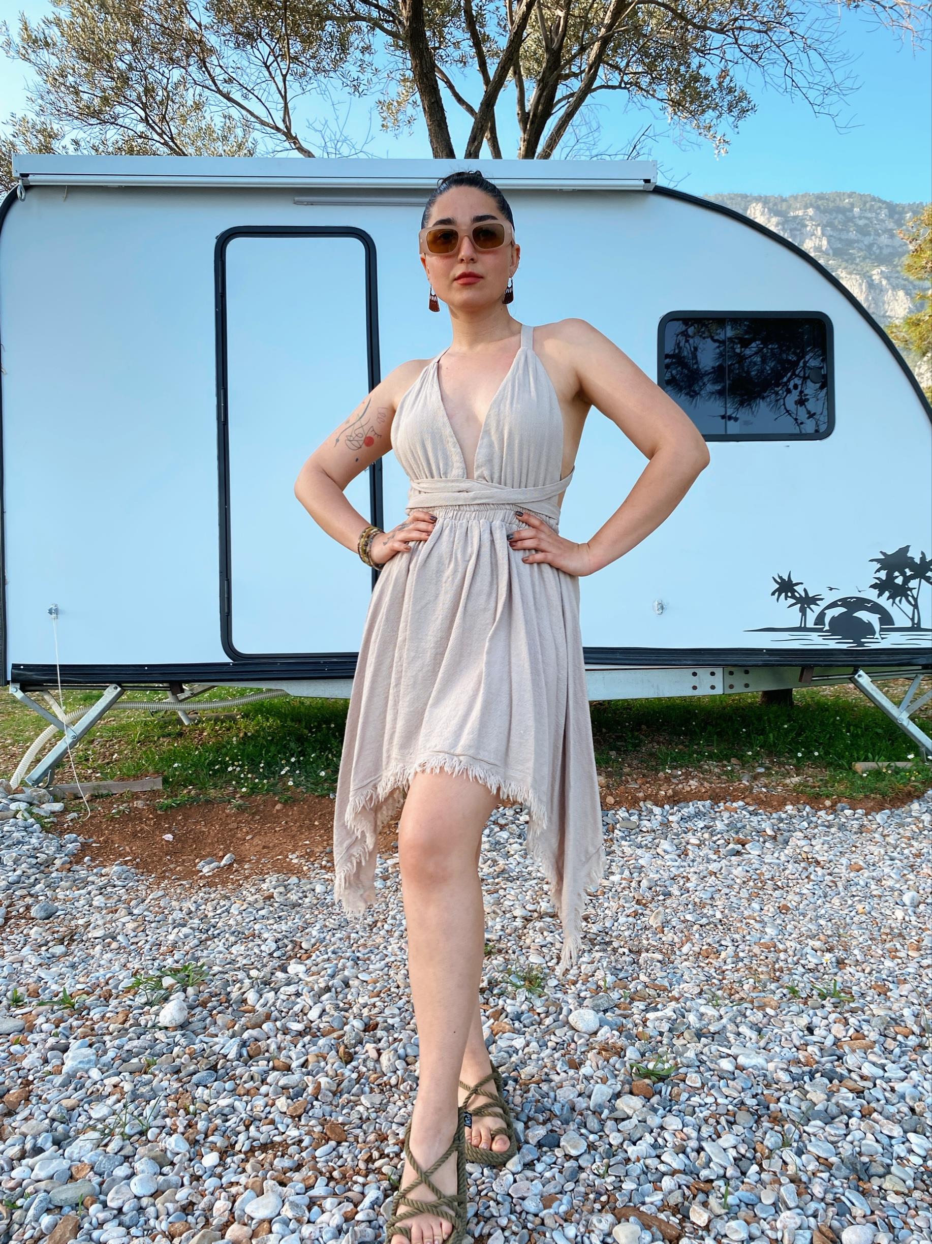 Milsey Elbise BEİGE