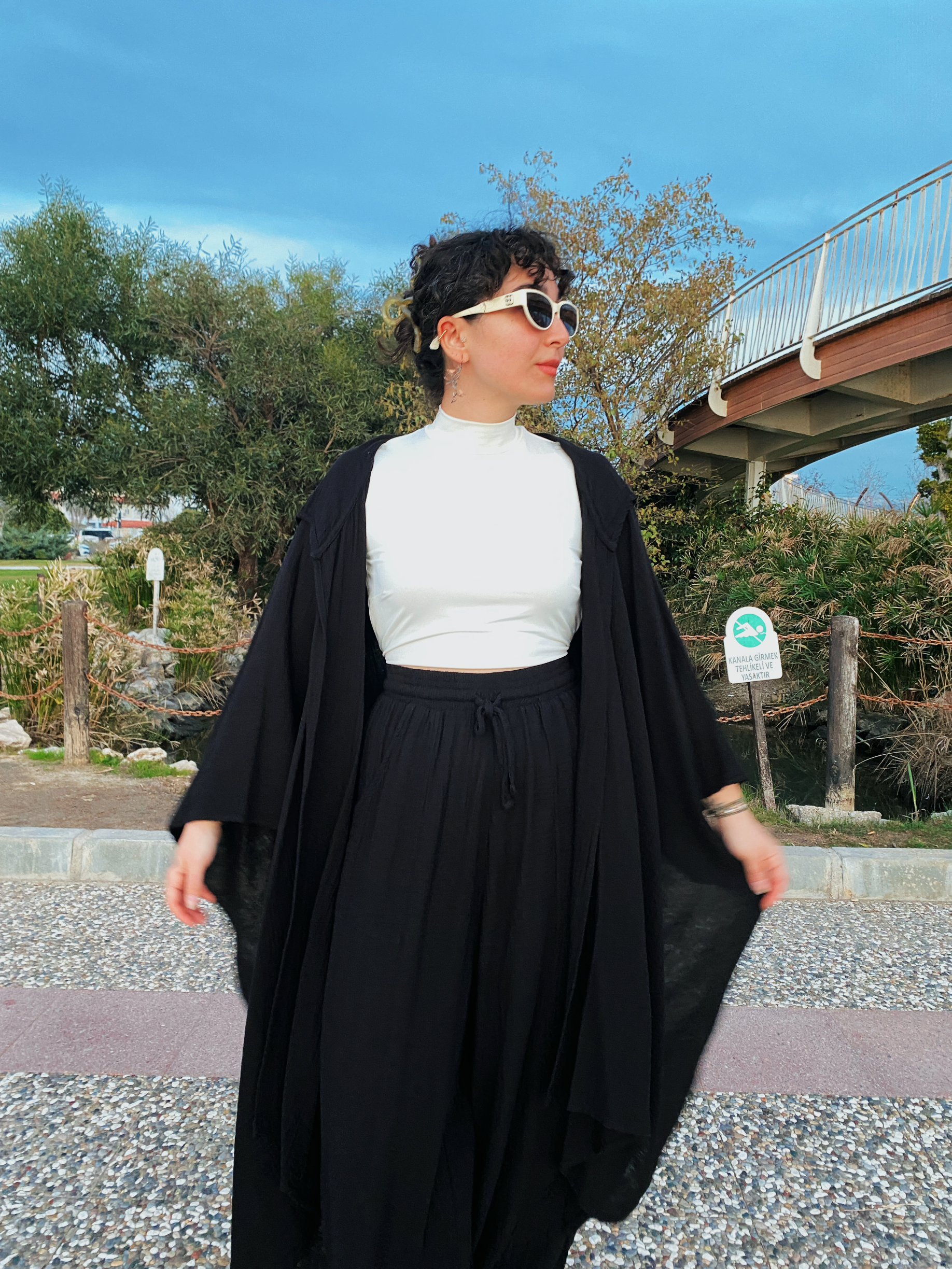 Pelerin Panço-BLACK