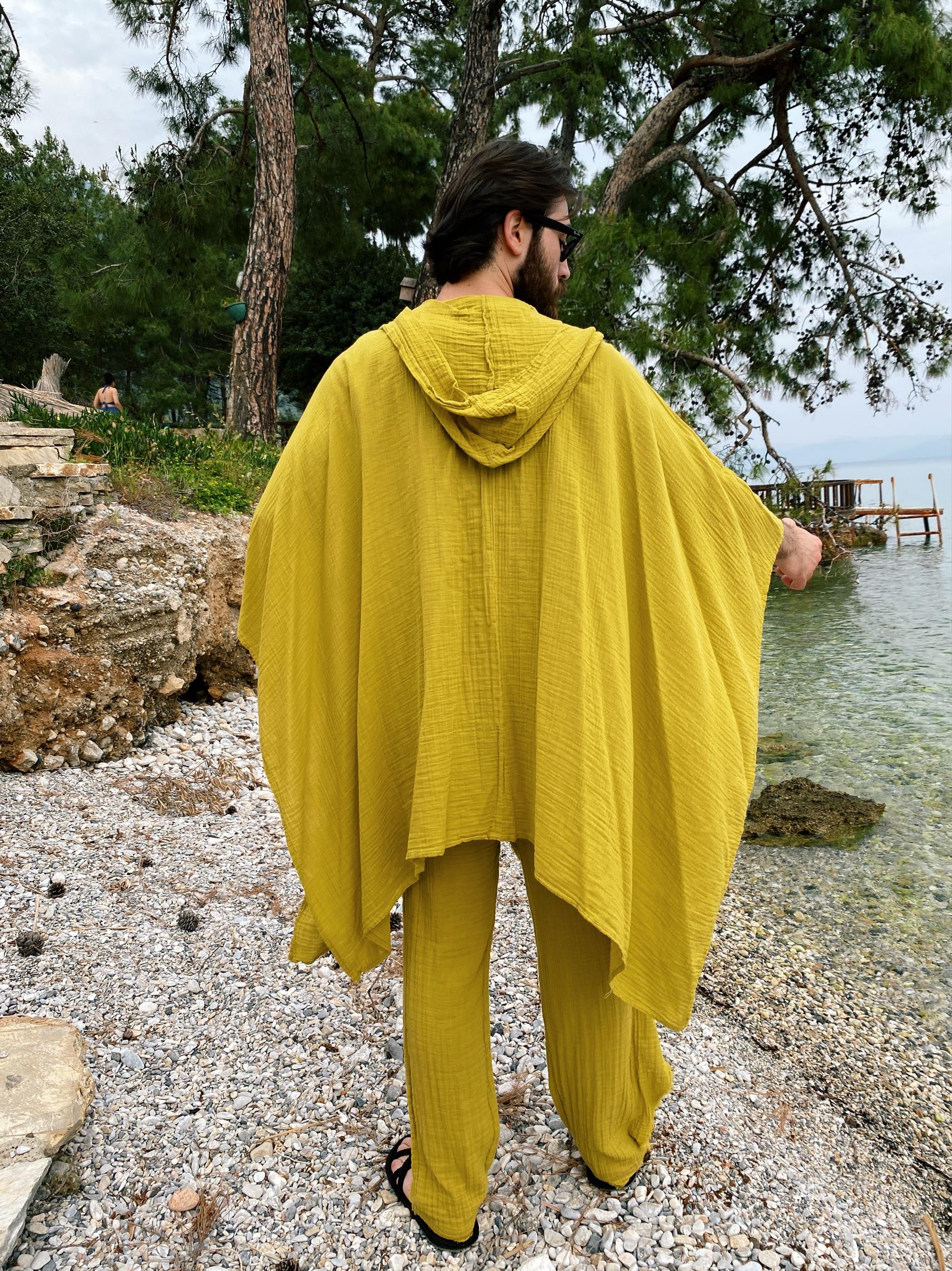 Pelerin Unisex Panço GOLDEN OLİVE