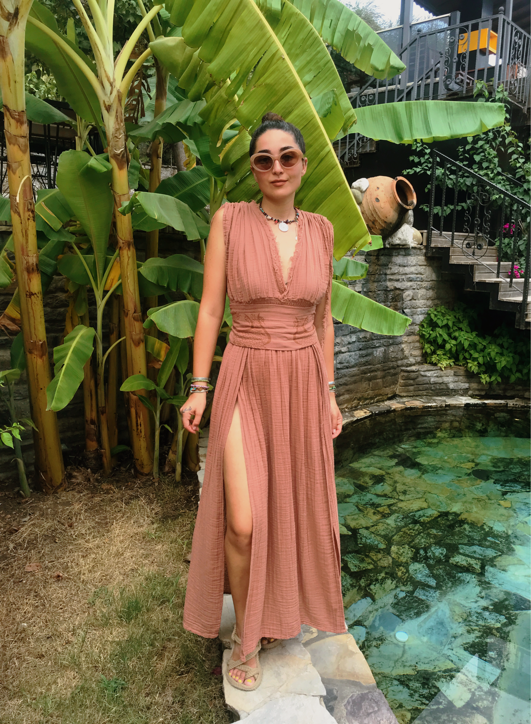 Şahmeran Elbise-MOCHA