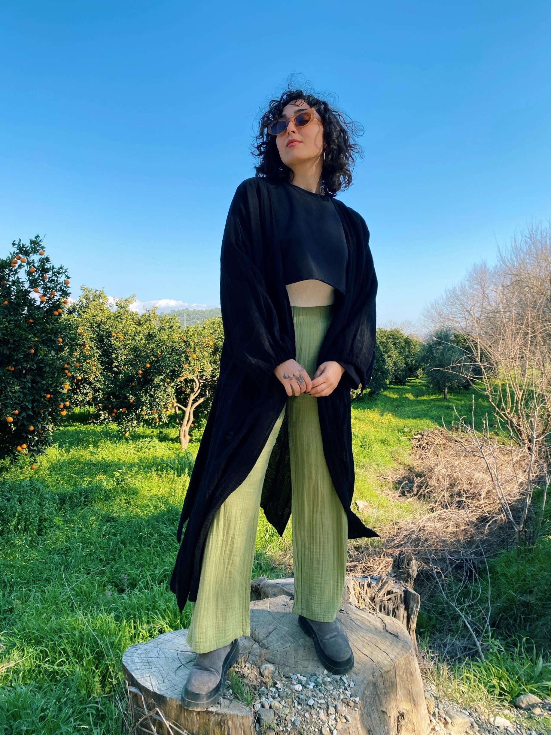 Şahmeran Kimono-BLACK