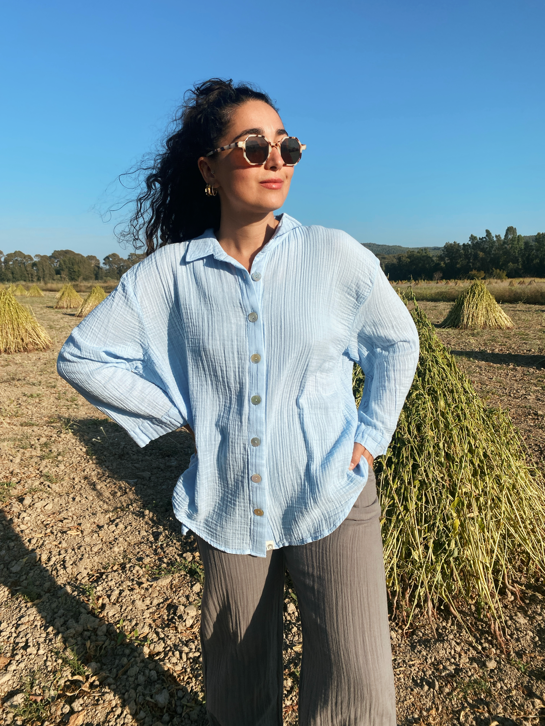 Sedef Gömlek BABY BLUE