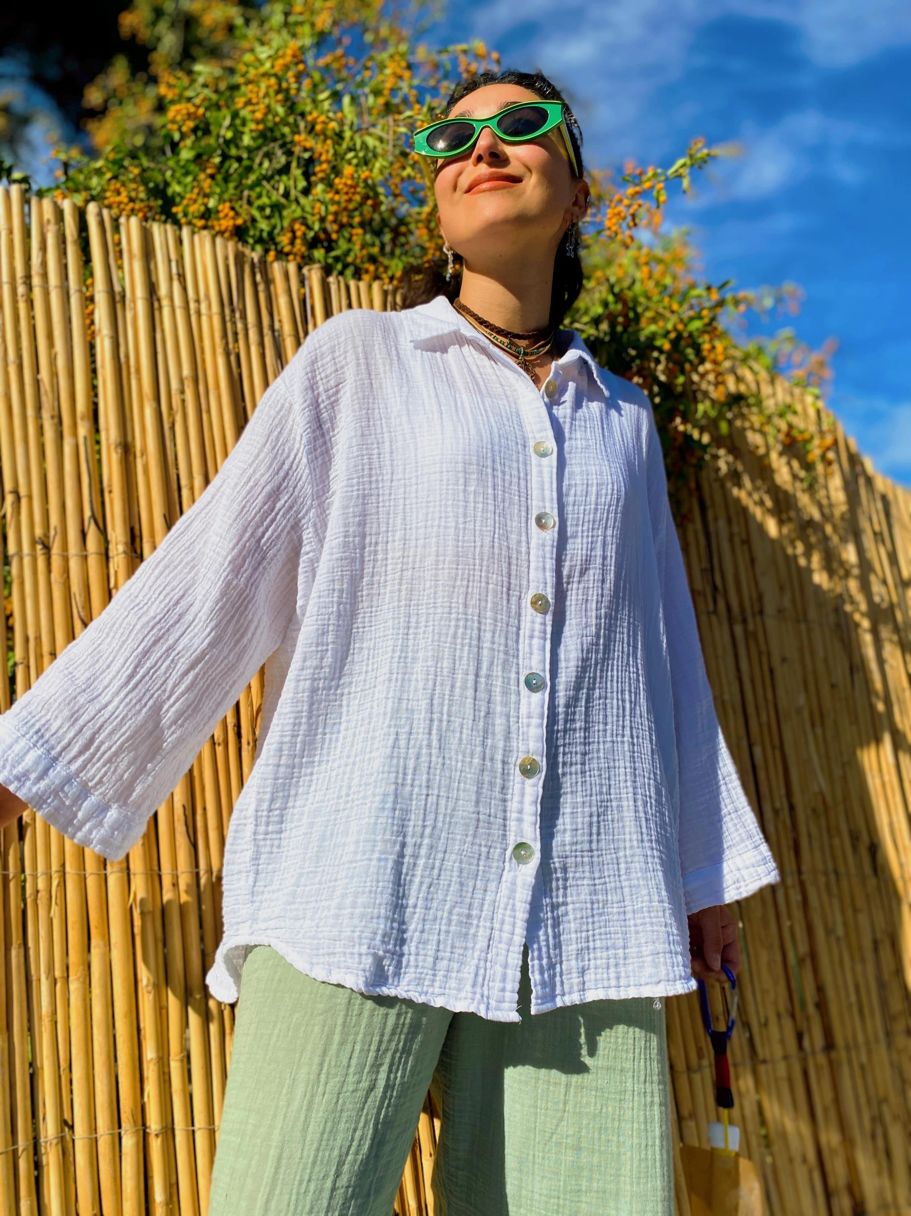 Sedef Gömlek-WHİTE