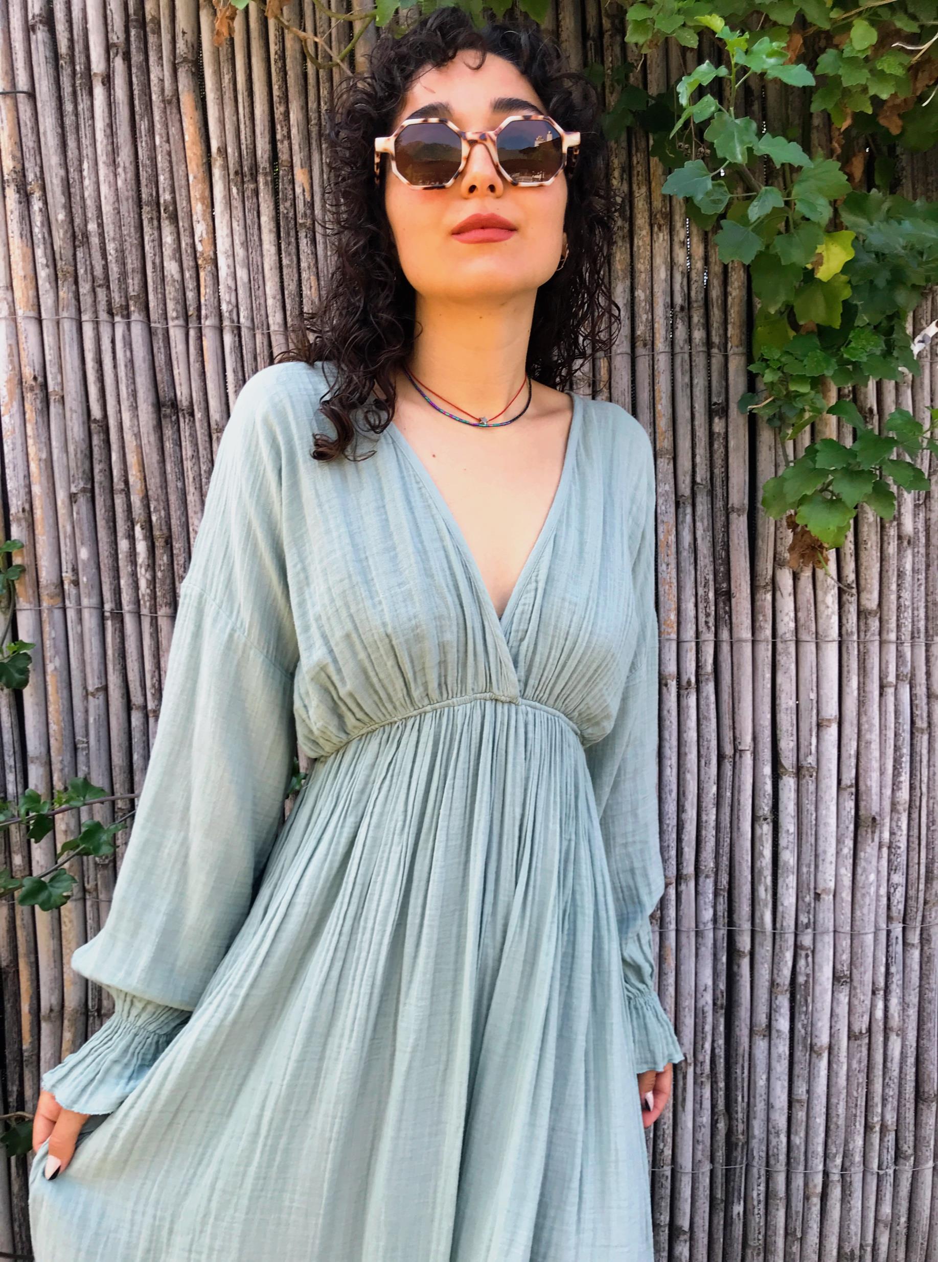 Sedir Elbise-MİNT GREEN