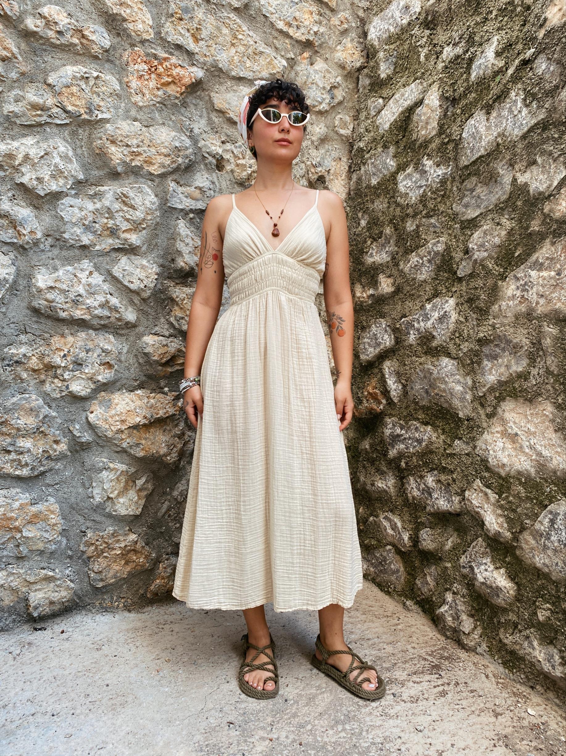 Söğüt Elbise-BEİGE