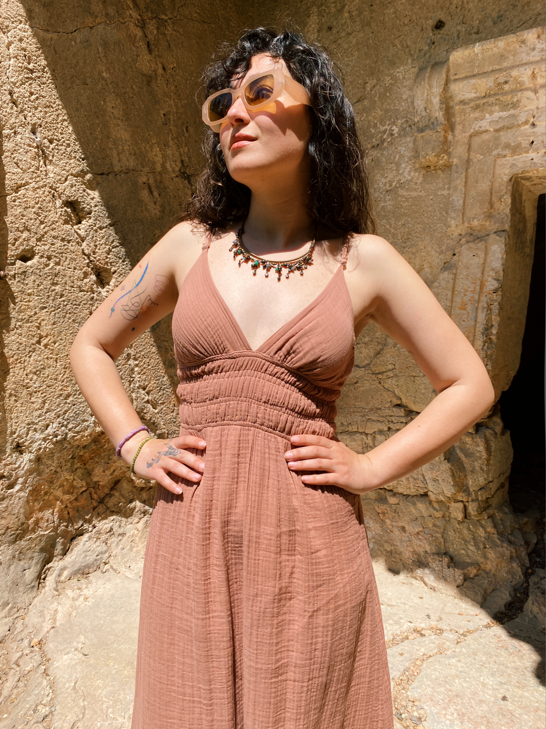 Söğüt Elbise-MOCHA