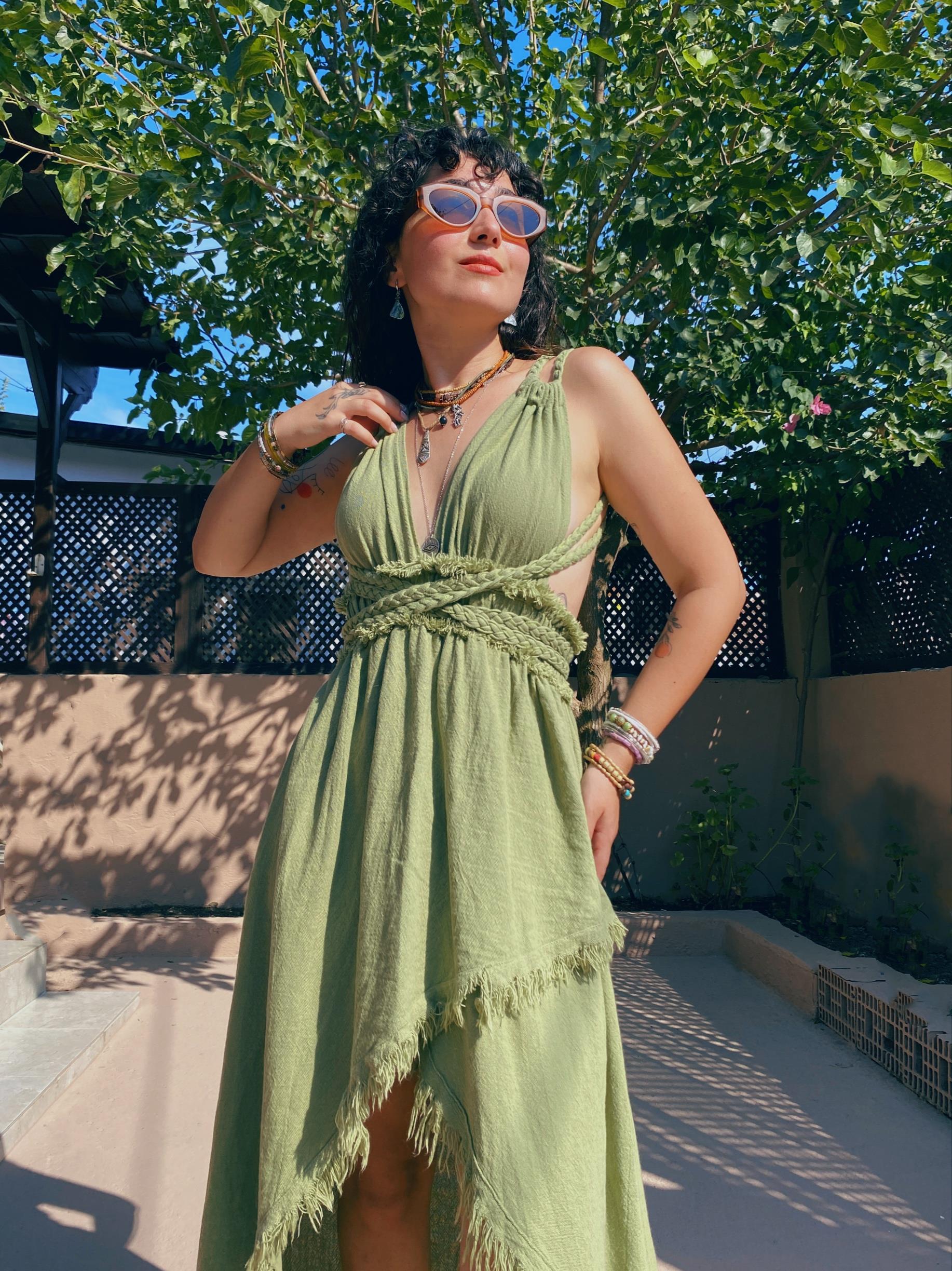 Stella Elbise-SAGE GREEN