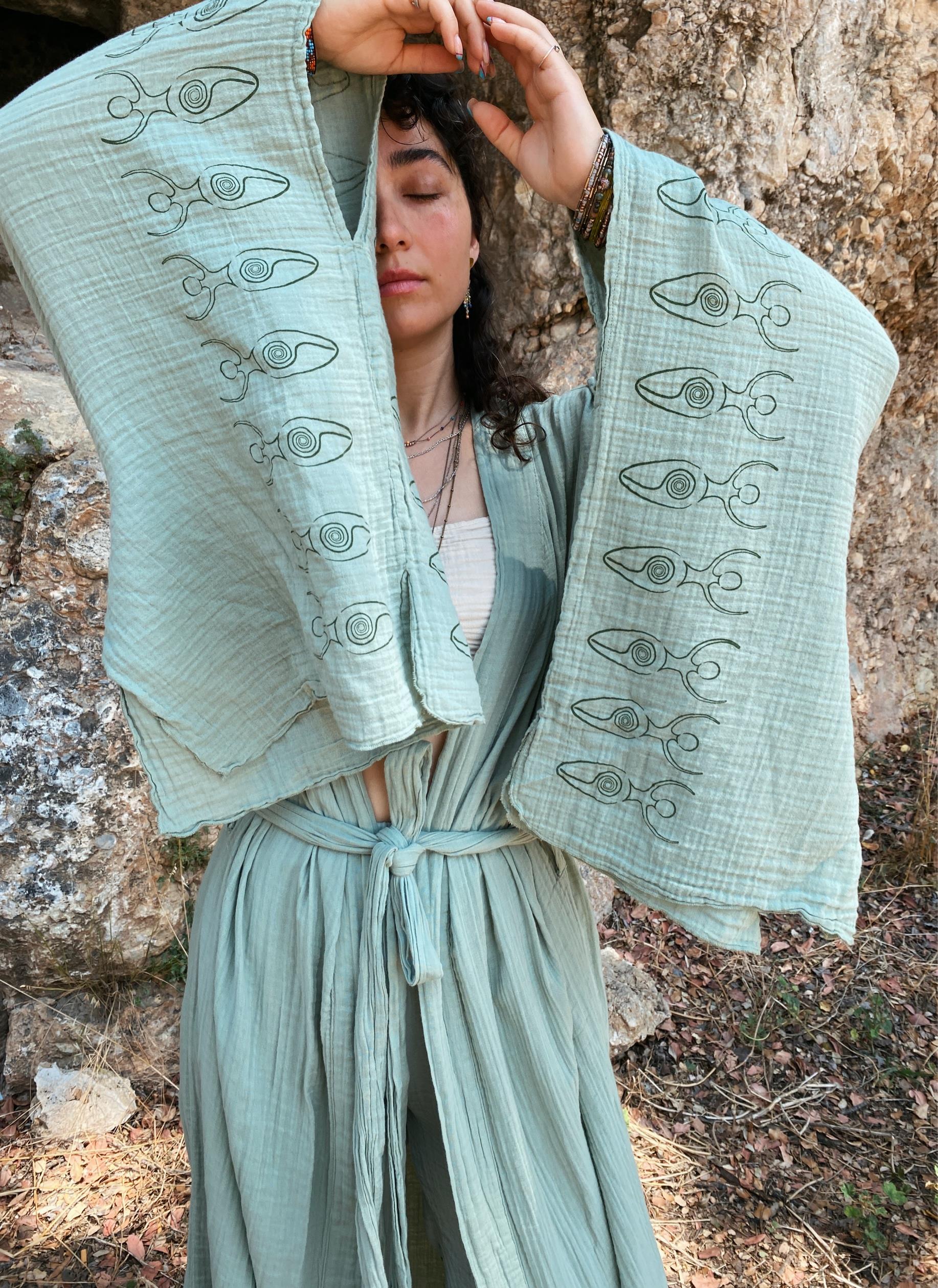 Umay Kimono MİNT GREEN
