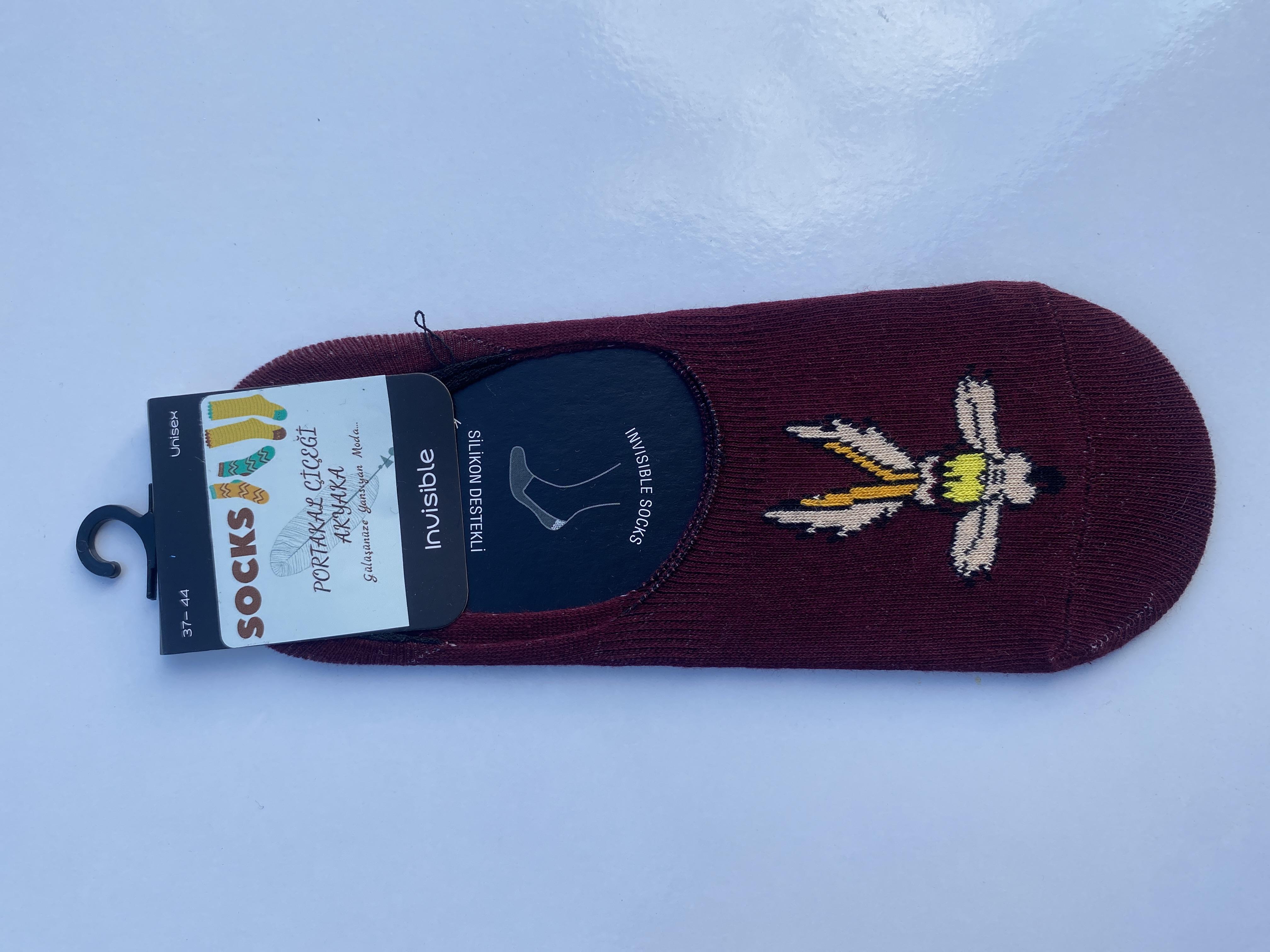 Unisex Babet Çorap COYOTE