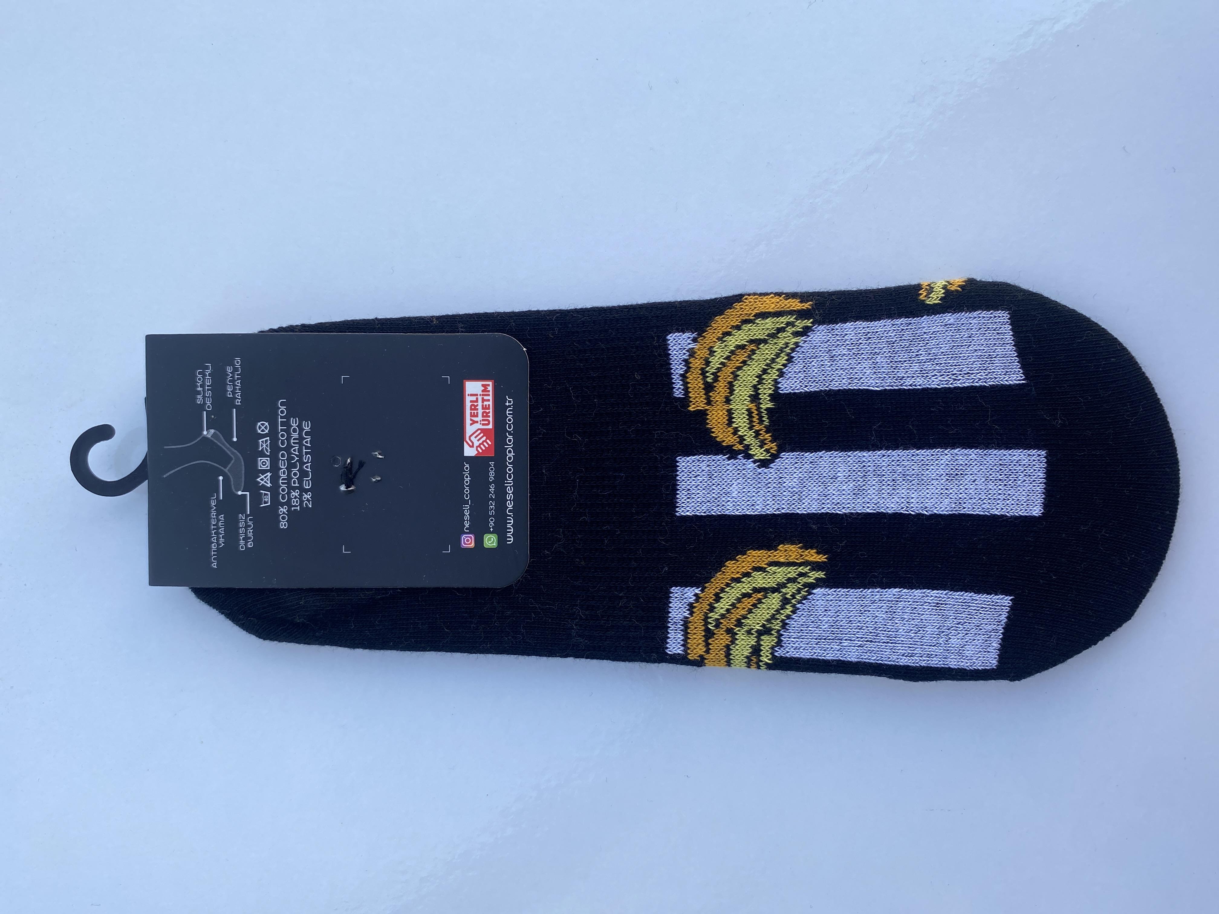 Unisex Babet Çorap MUZ