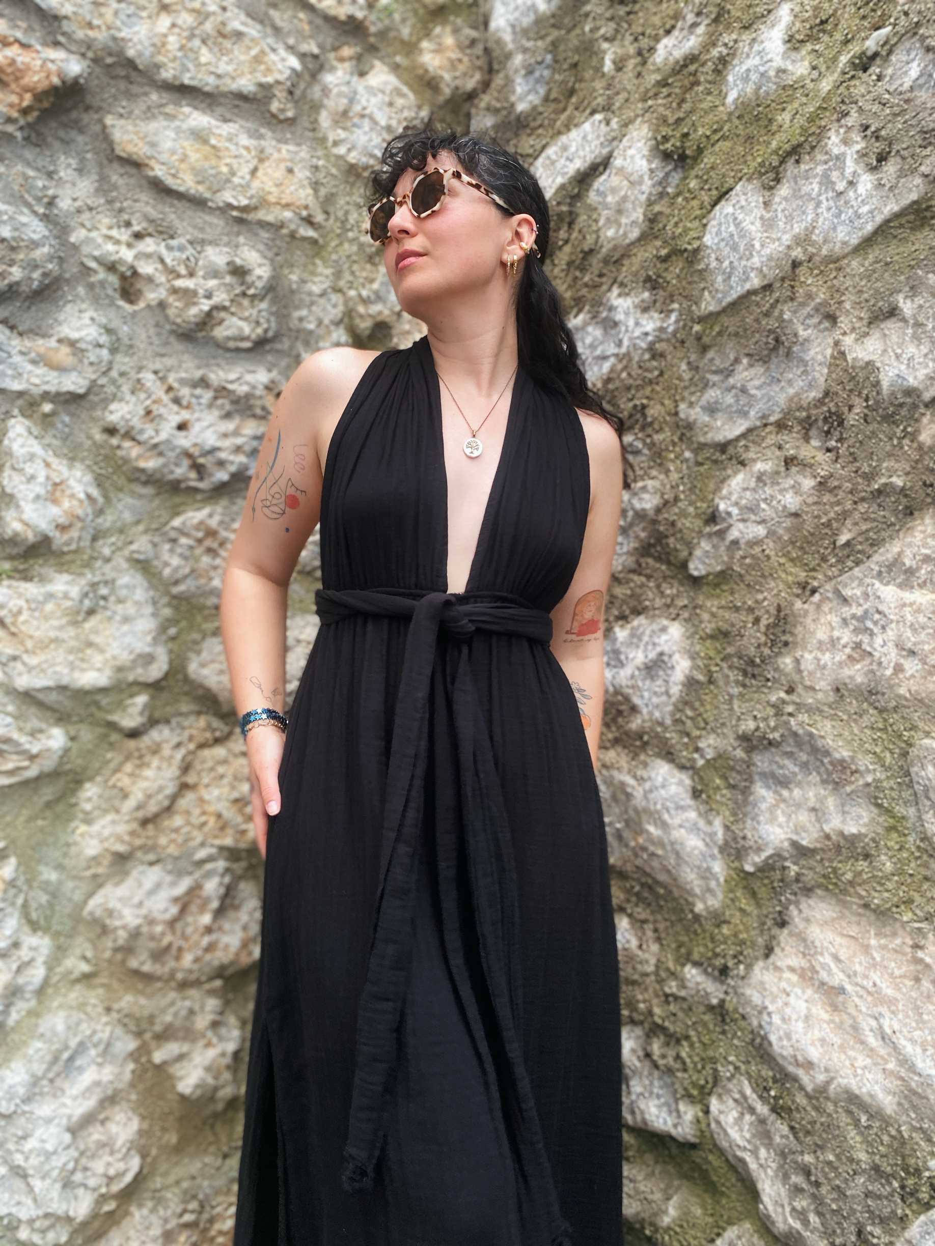 Winding Elbise BLACK