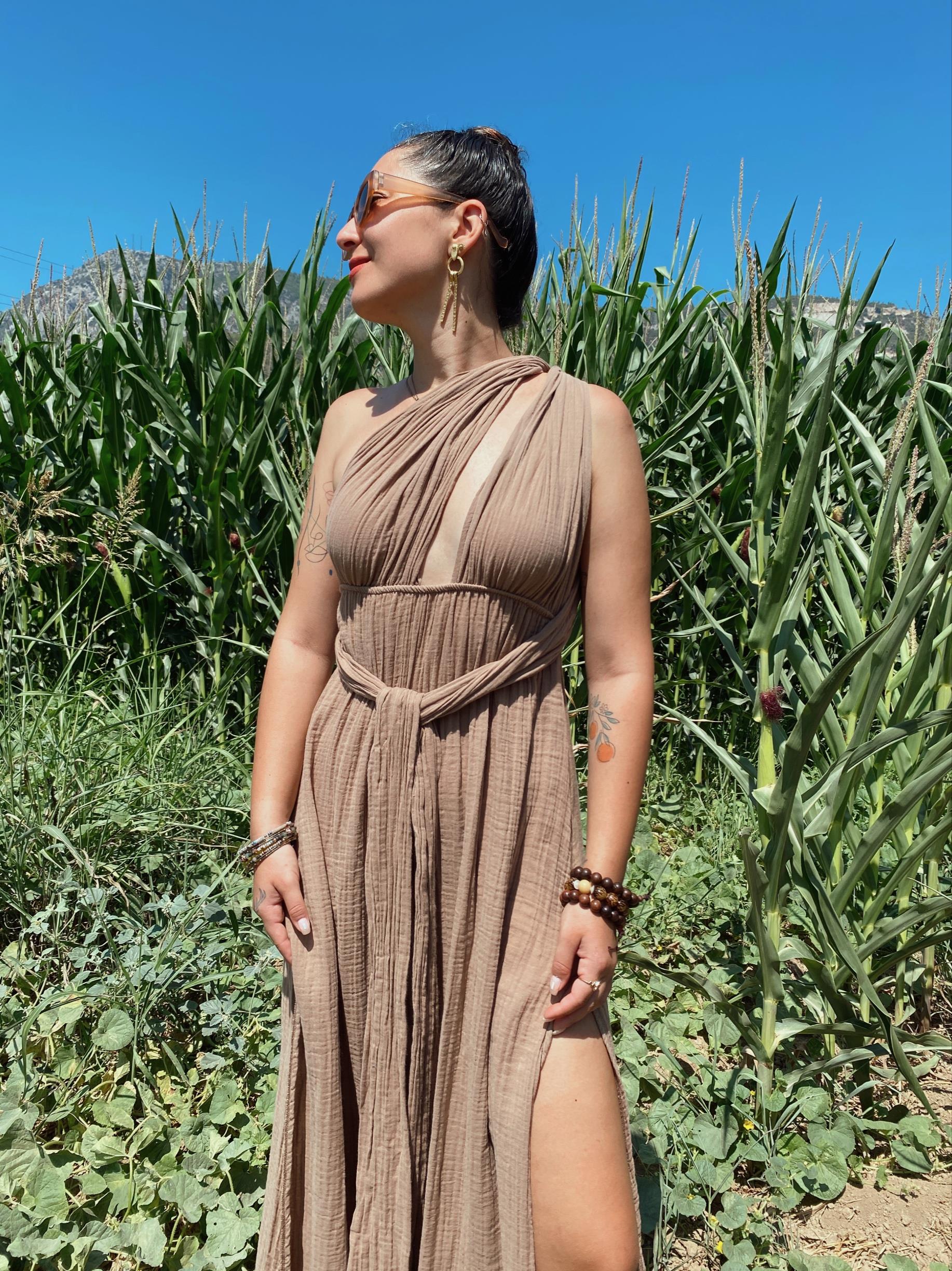 Winding Elbise PRALİNE