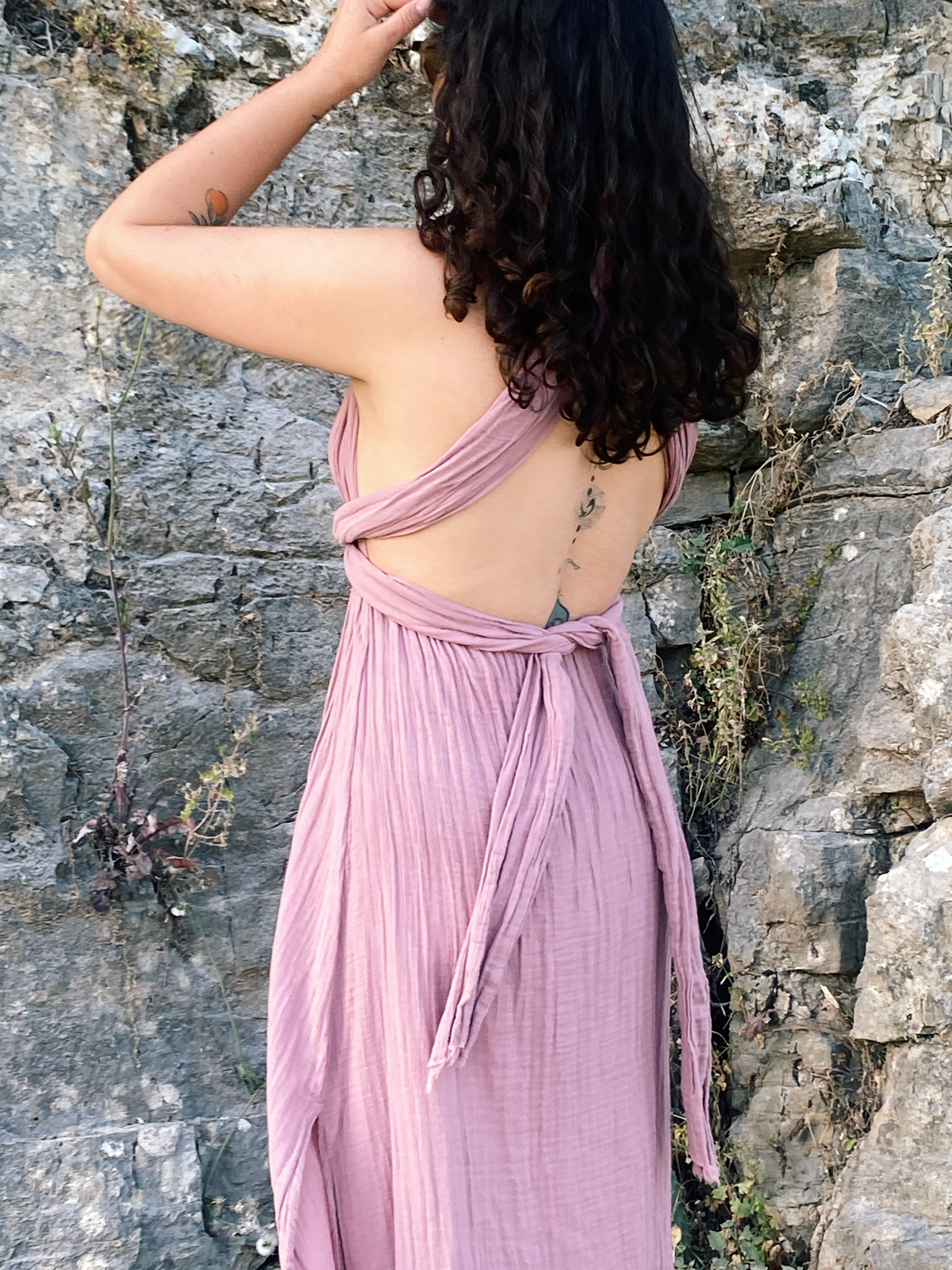 Winding Elbise WOOD ROSE