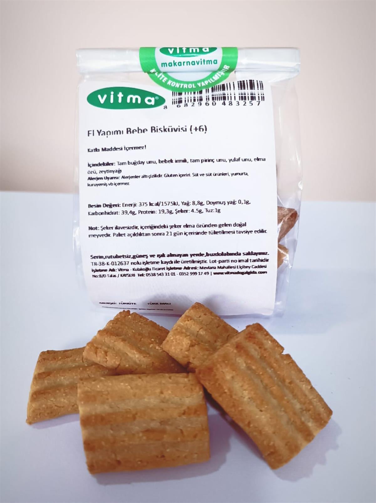 El Yapımı Bebe Bisküvisi (+6)