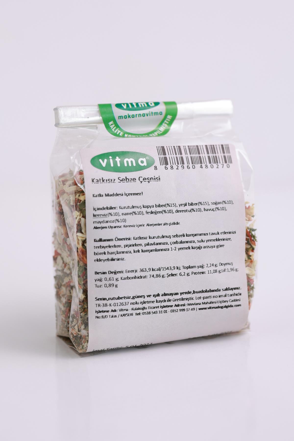 Katkısız Sebze Çeşnisi