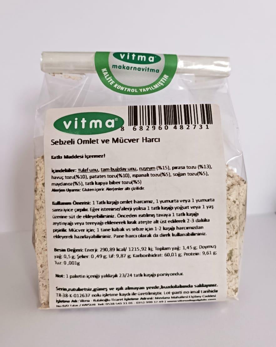 Sebzeli Omlet ve Mücver Harcı