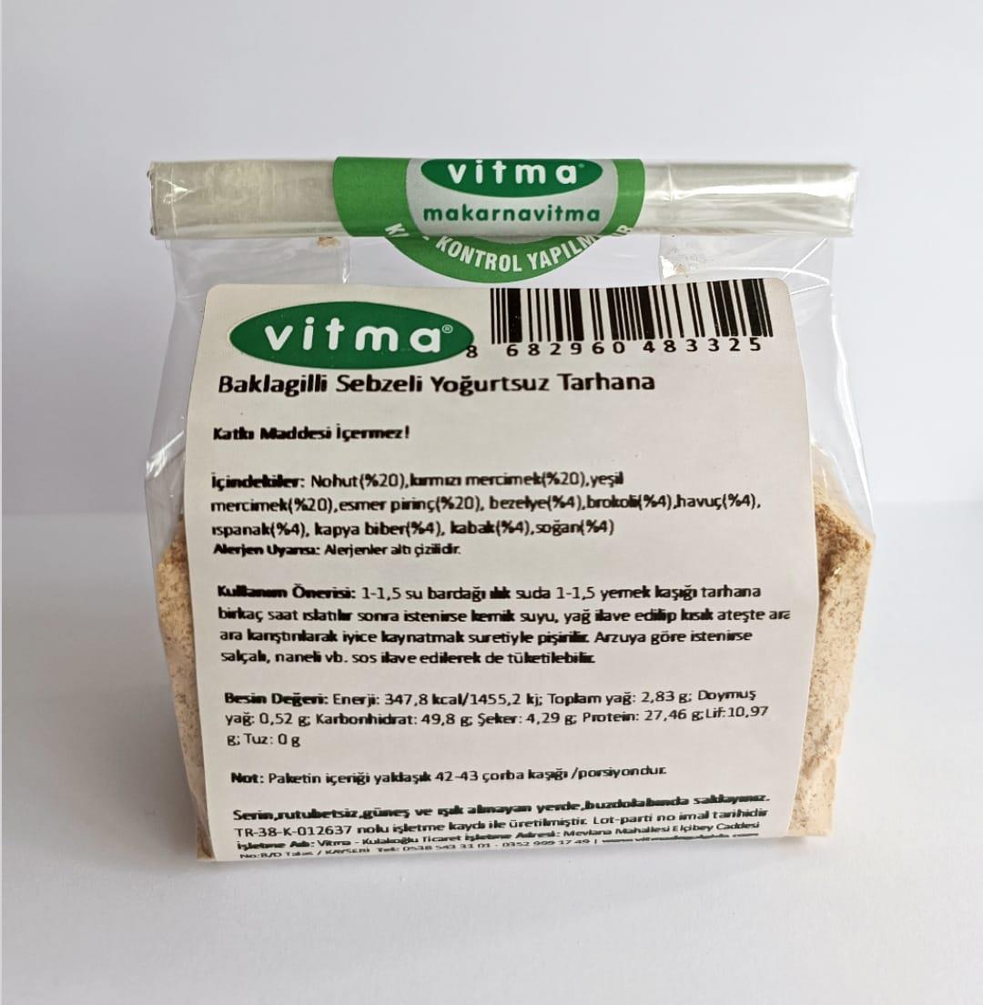 Baklagilli Sebzeli Yoğurtsuz Tarhana 200gr