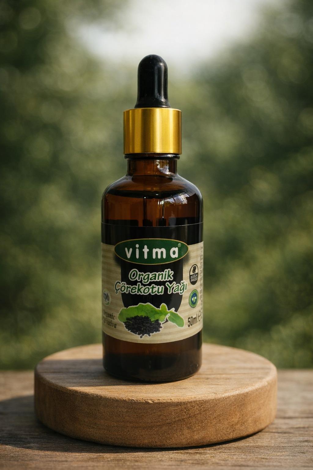 Organik Çörekotu Yağı 50ml Damlalıklı