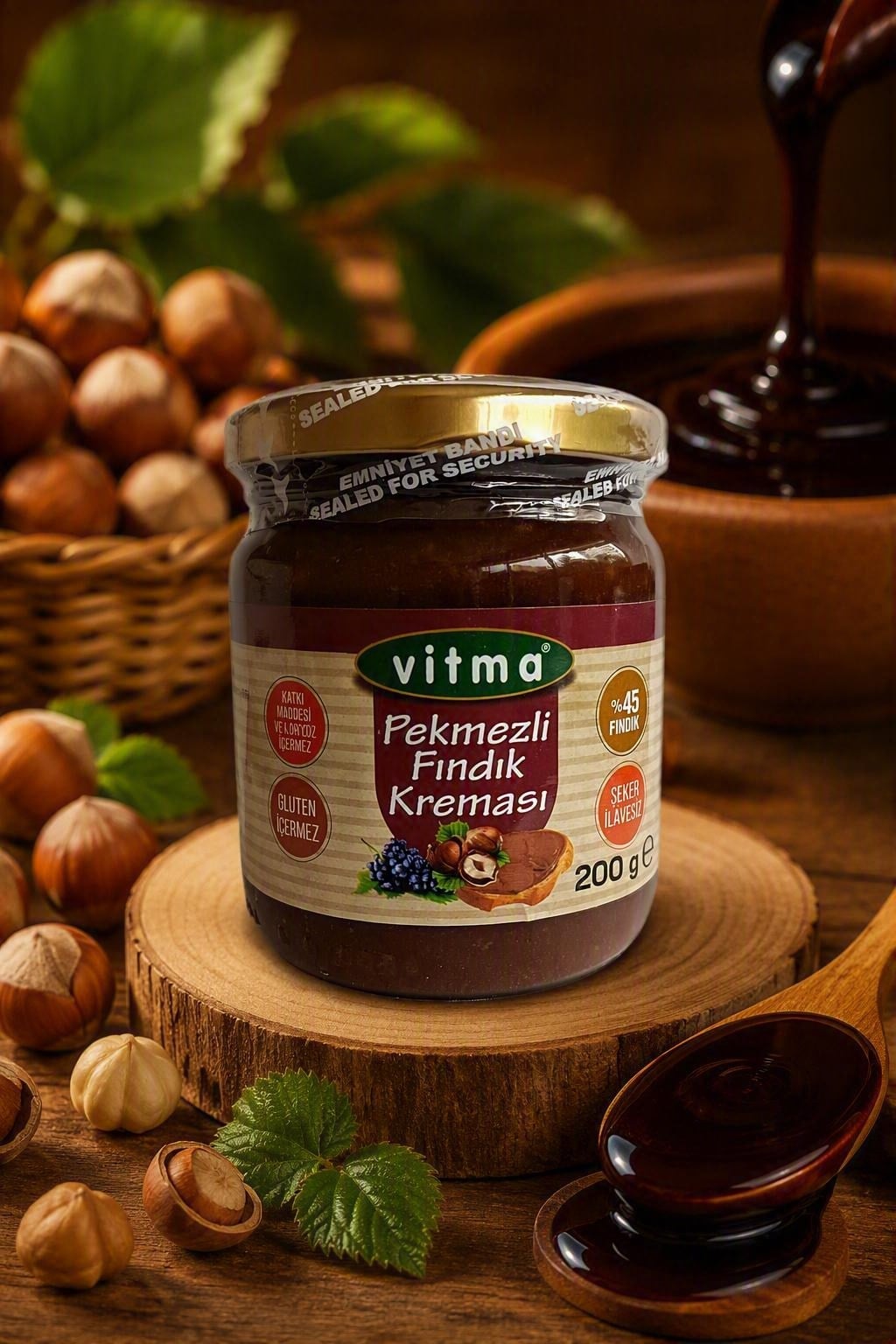 Pekmezli Fındık Kreması