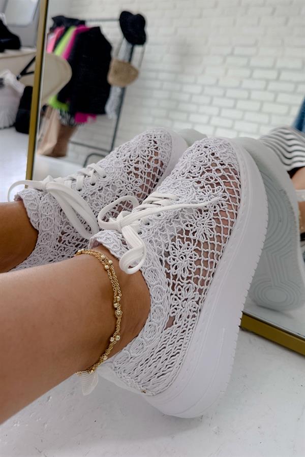 Sunny Beyaz Sneakers