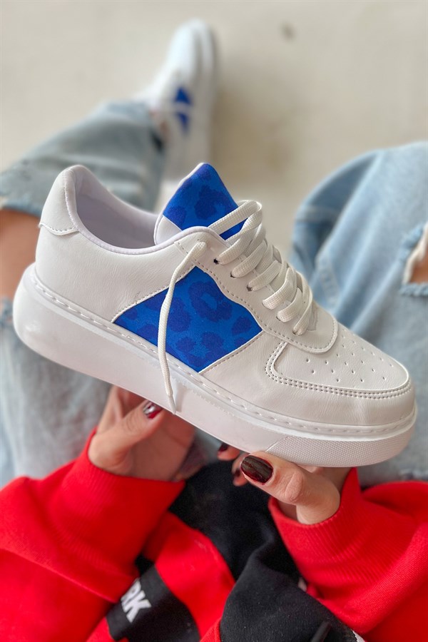 Conforti Mavi Desenli Sneakers