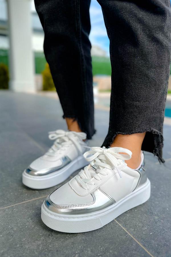 Flashy Gümüş Sneakers