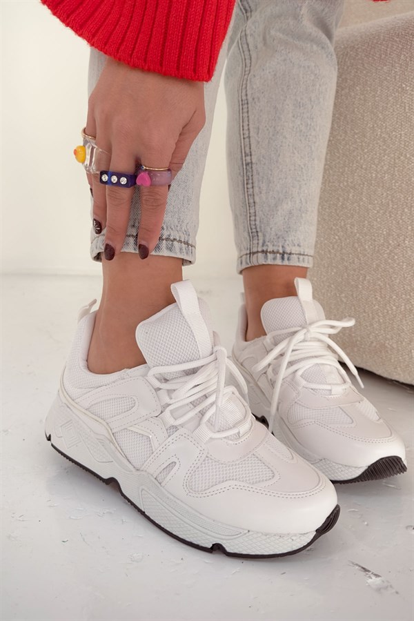 Flex Beyaz Sneakers