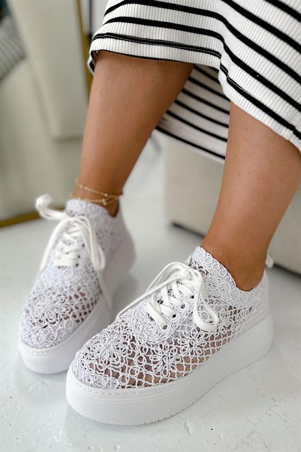 Sunny Beyaz Sneakers