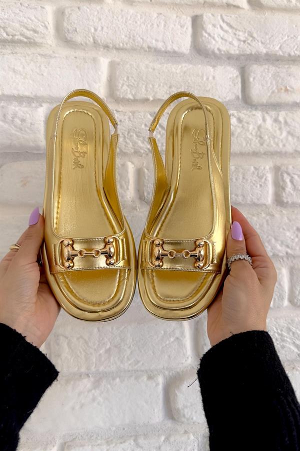 Tamarindo Gold Sandalet