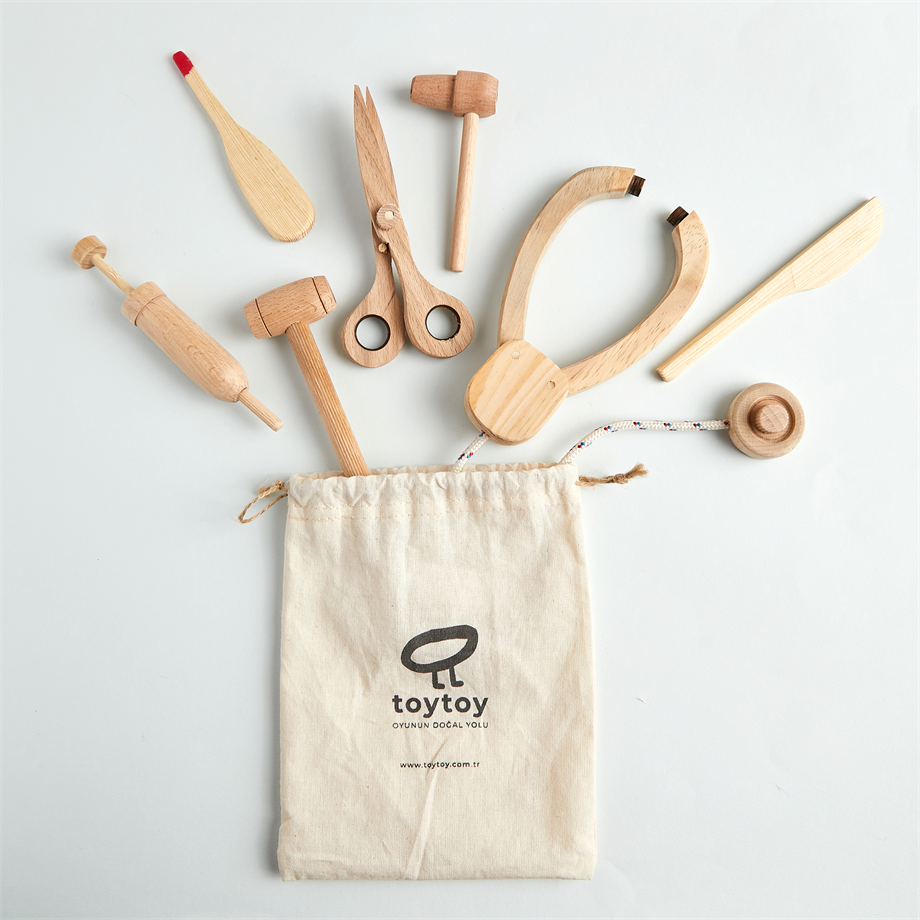 Ahşap Doktor Seti