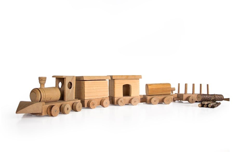 Ahşap Tren
