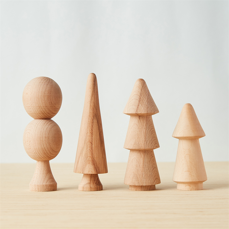 4'lü İskandinav Ağaç Seti