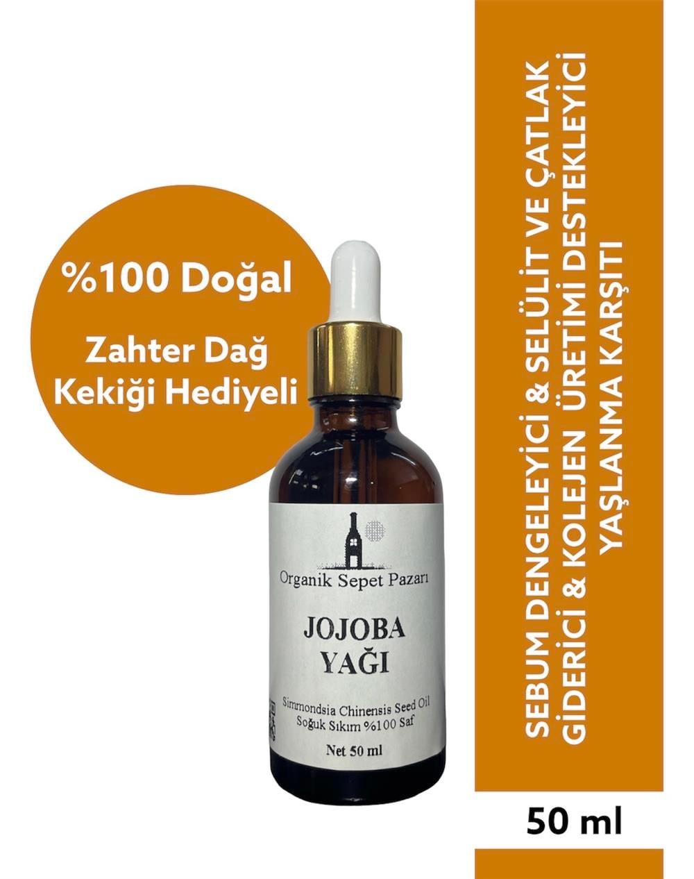Jojoba Yağı (soğuk Pres) 50 Ml 