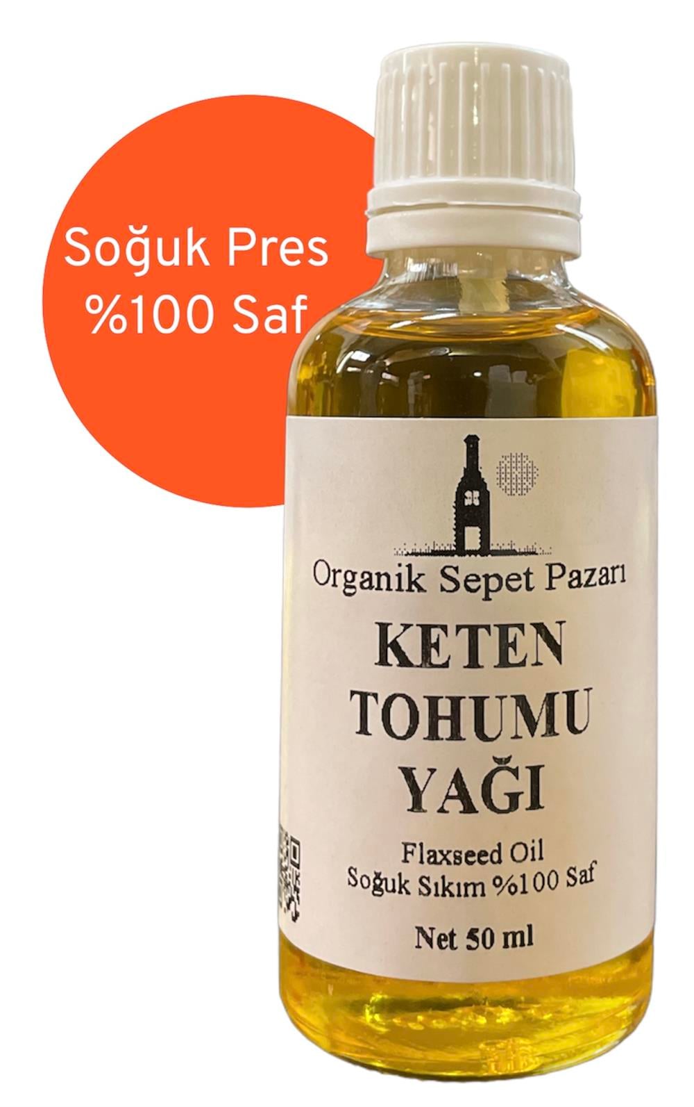 Keten Tohumu Yağı (soğuk Pres) 50 Ml 