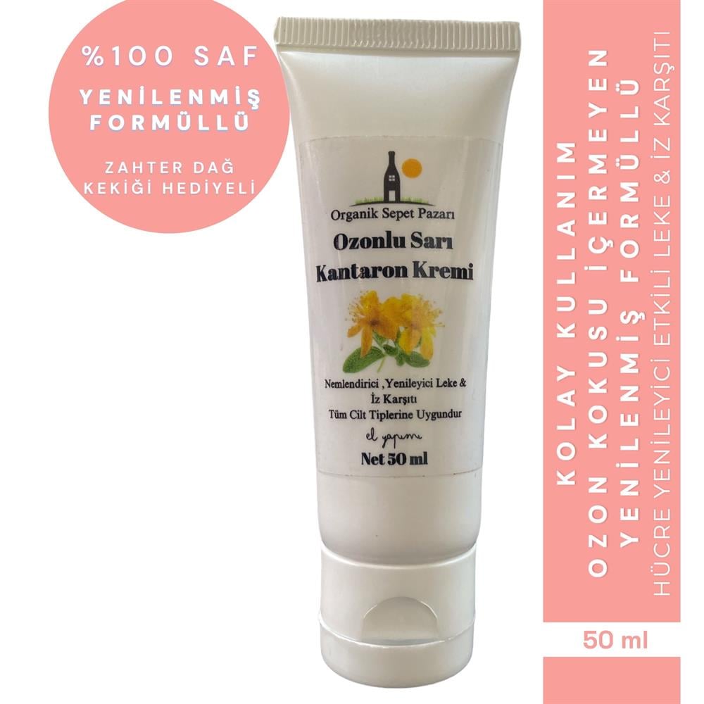Ozonlu Sarı Kantaron Kremi 50 ml