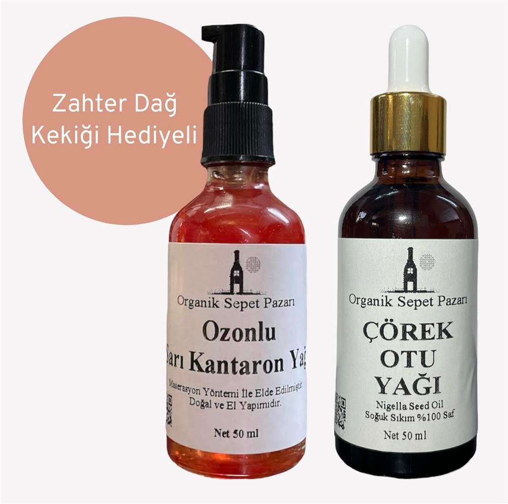 Ozonlu Sarı Kantaron Yağı 50 Ml Ve Çörek Otu Yağı 50 Ml 2'li Set