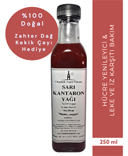 Sarı Kantaron Yağı 250 ML Cam Şişe