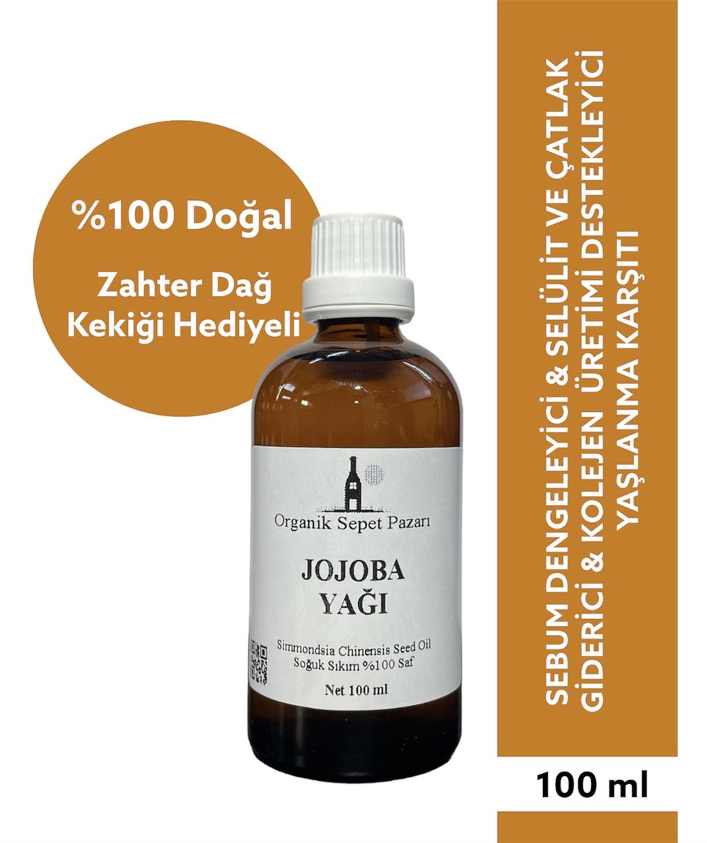 Jojoba Yağı (soğuk Pres) 100 Ml 