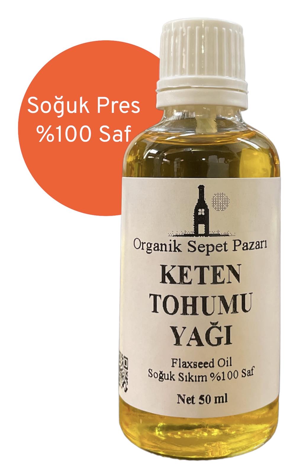 Keten Tohumu Yağı (soğuk Pres) 50 Ml 