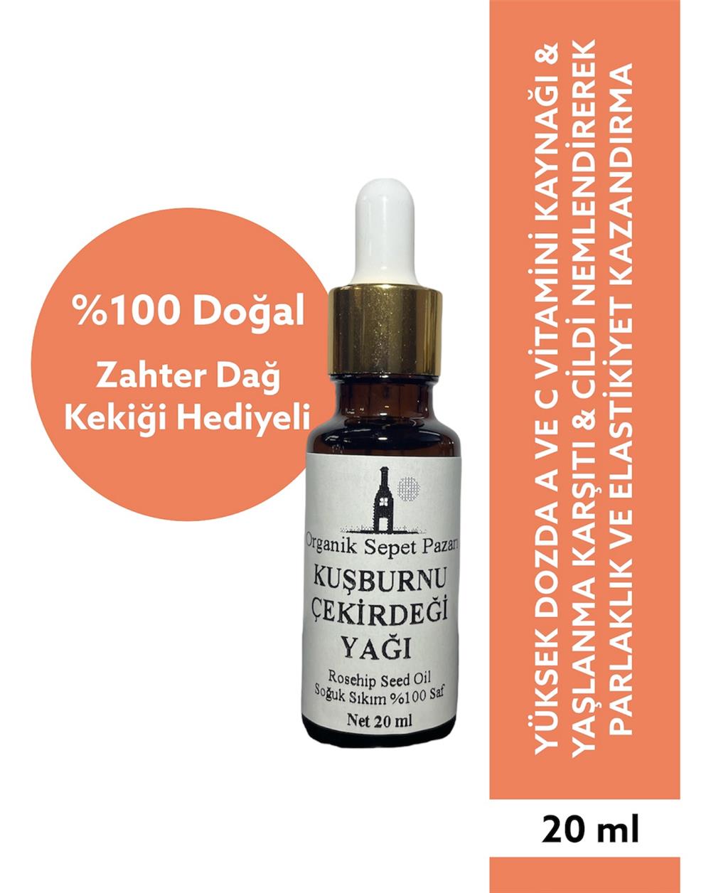 Kuşburnu Çekirdeği Yağı (soğuk Pres) 20 Ml 