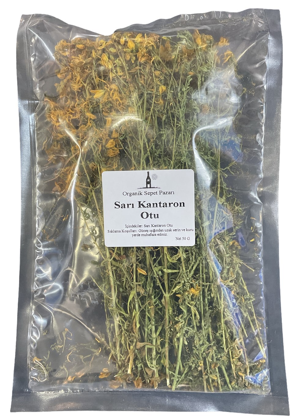 Sarı Kantaron Otu Vakum Ambalaj 50 G