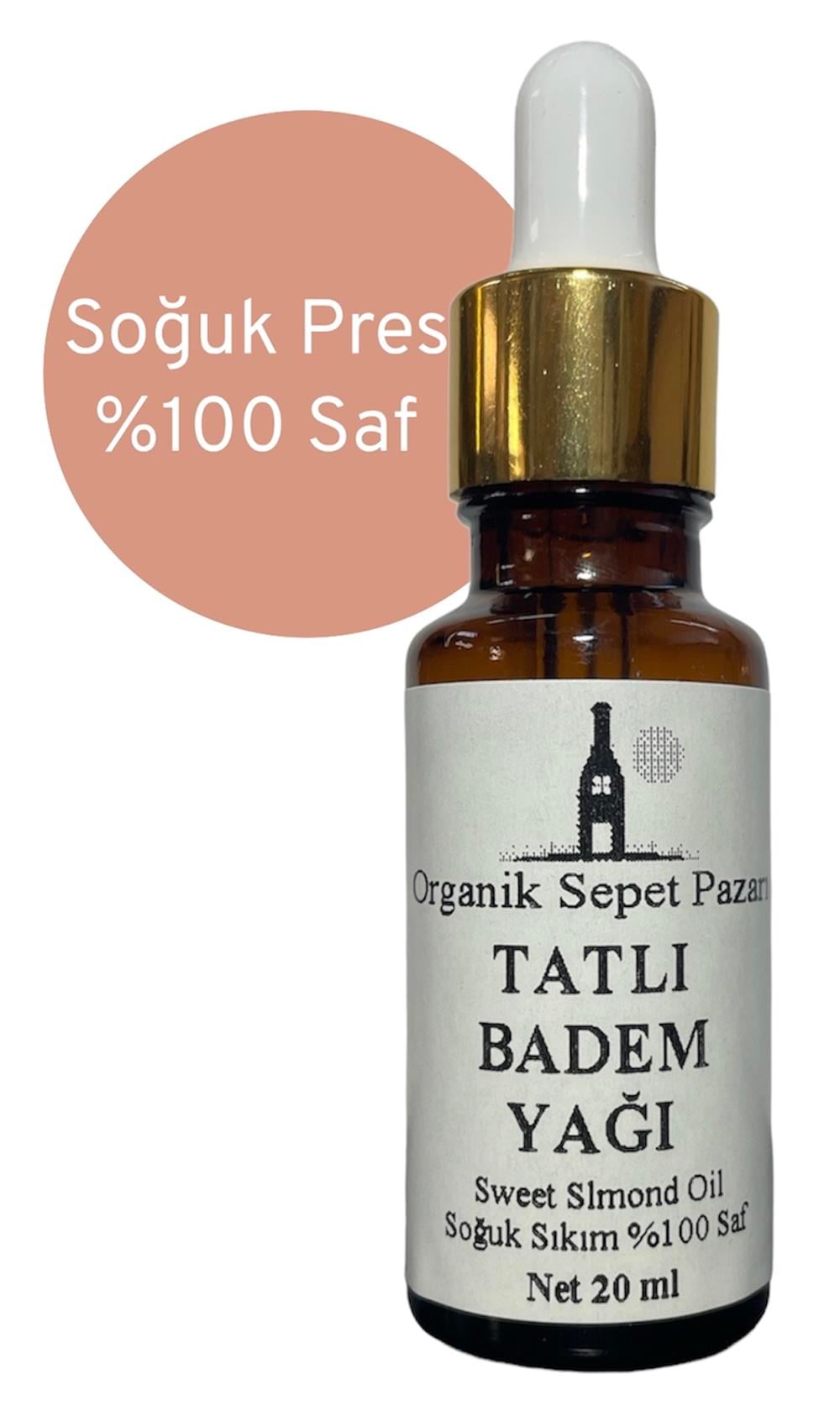 Tatlı Badem Yağı (soğuk Pres) 20 Ml 